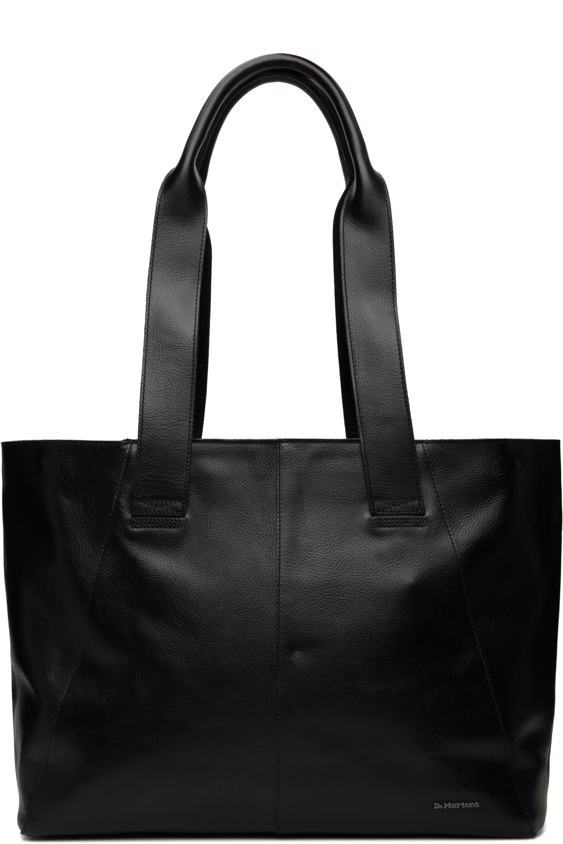 Dr. Martens - Black Maxi Overdrive Leather Tote