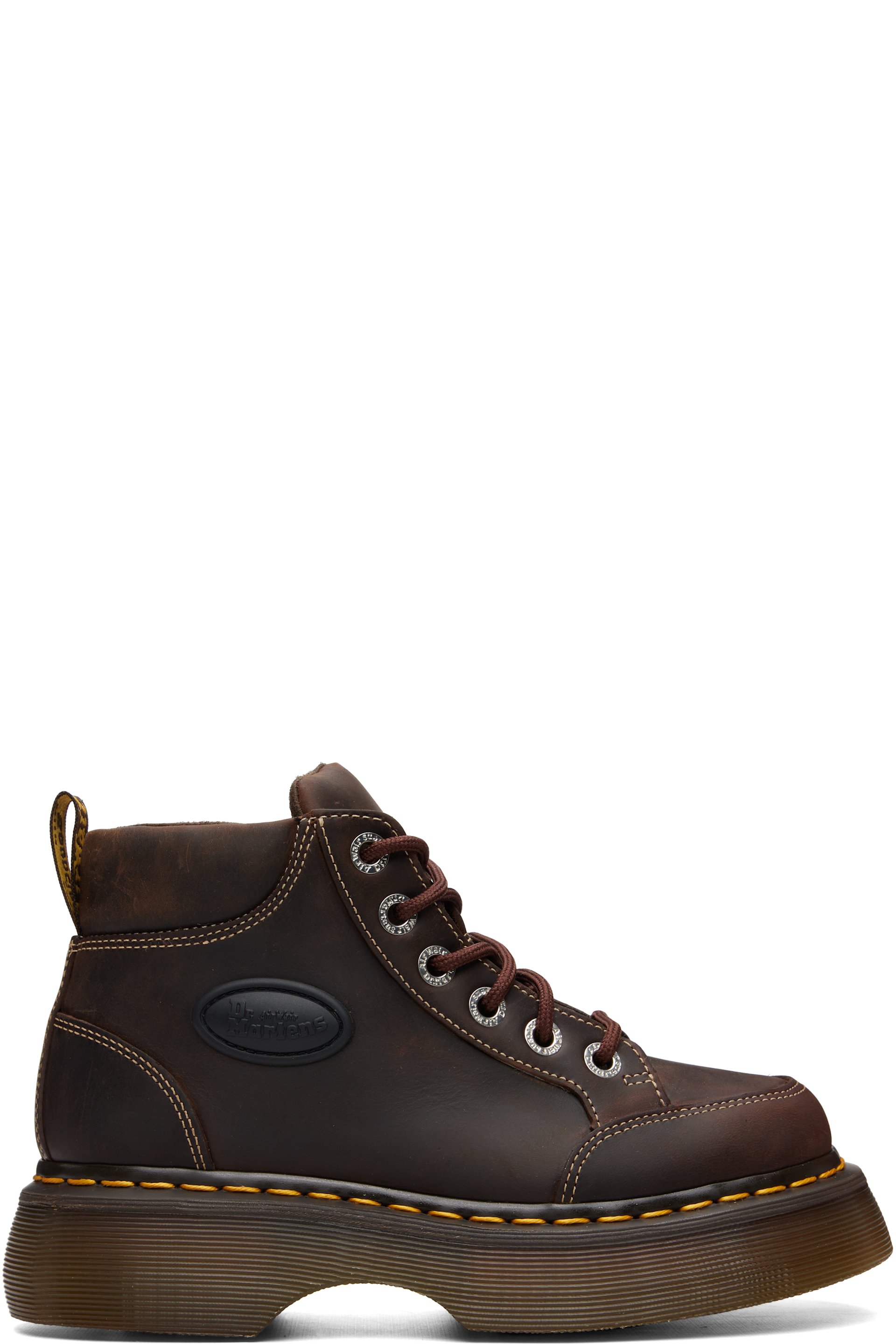 Dr. Martens - Brown Buzz 6 Eye Boots