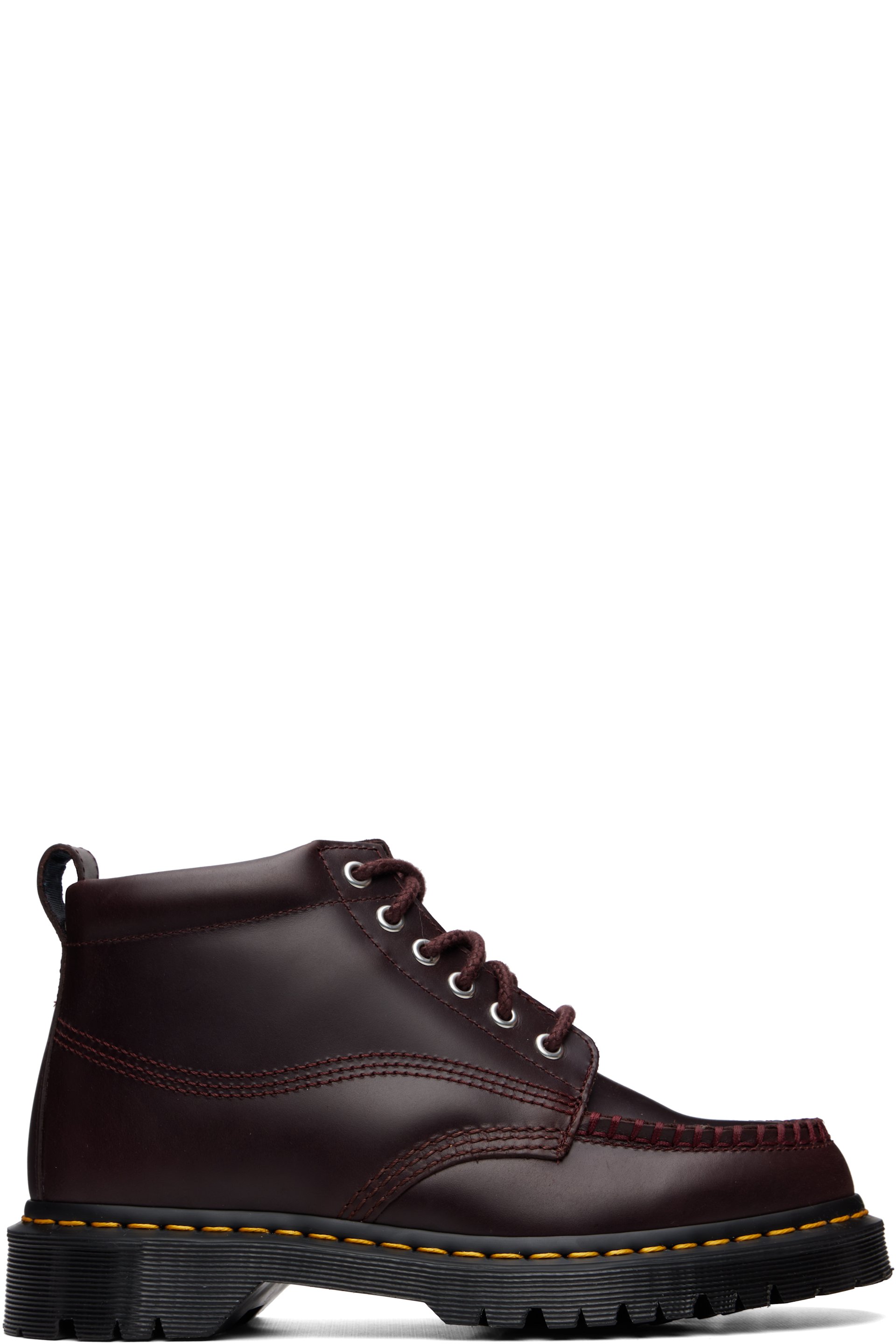 Dr. Martens - Burgundy Lowell Chukka Boots