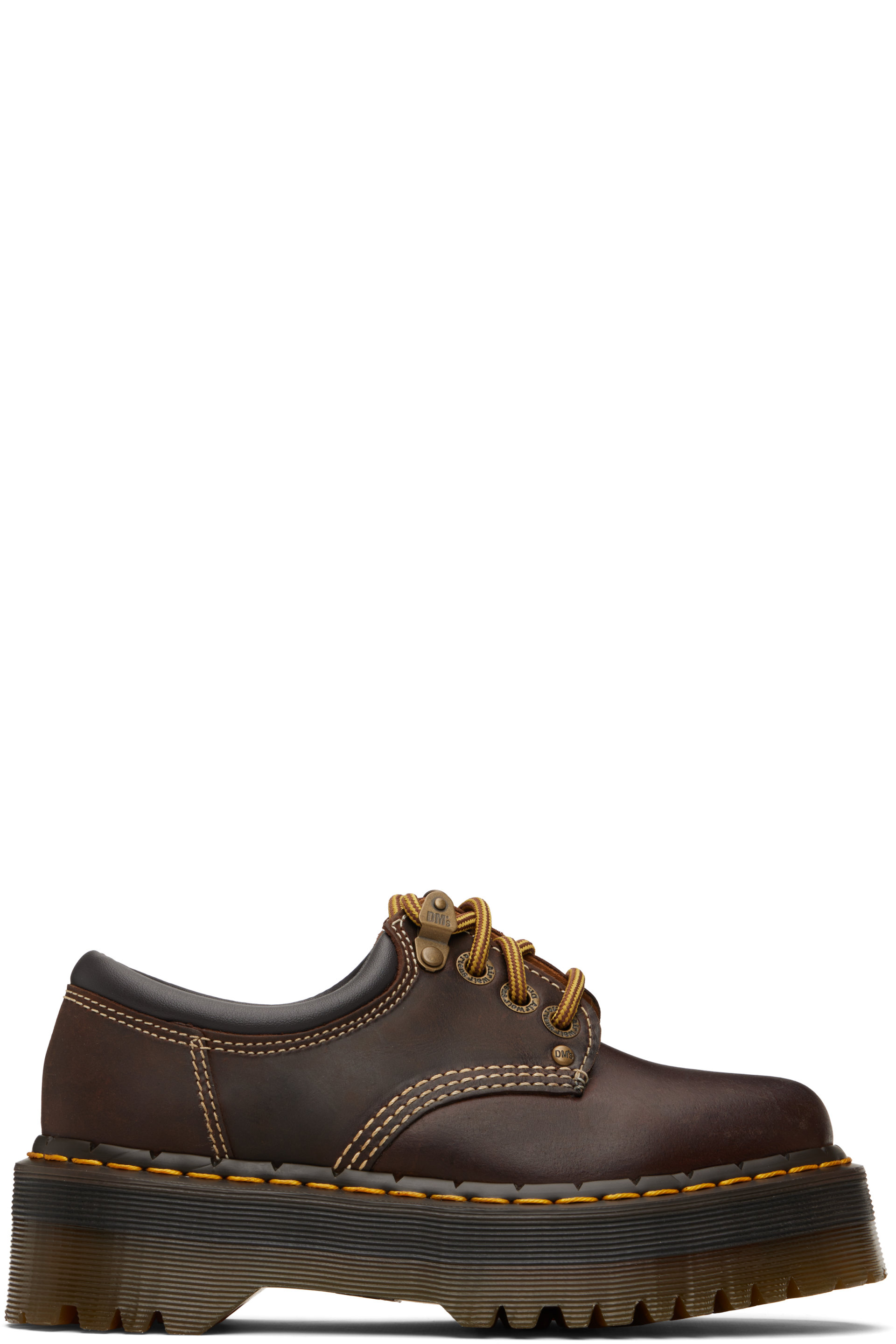 Dr. Martens - Brown 8053 Arc Platform Casual Derbys