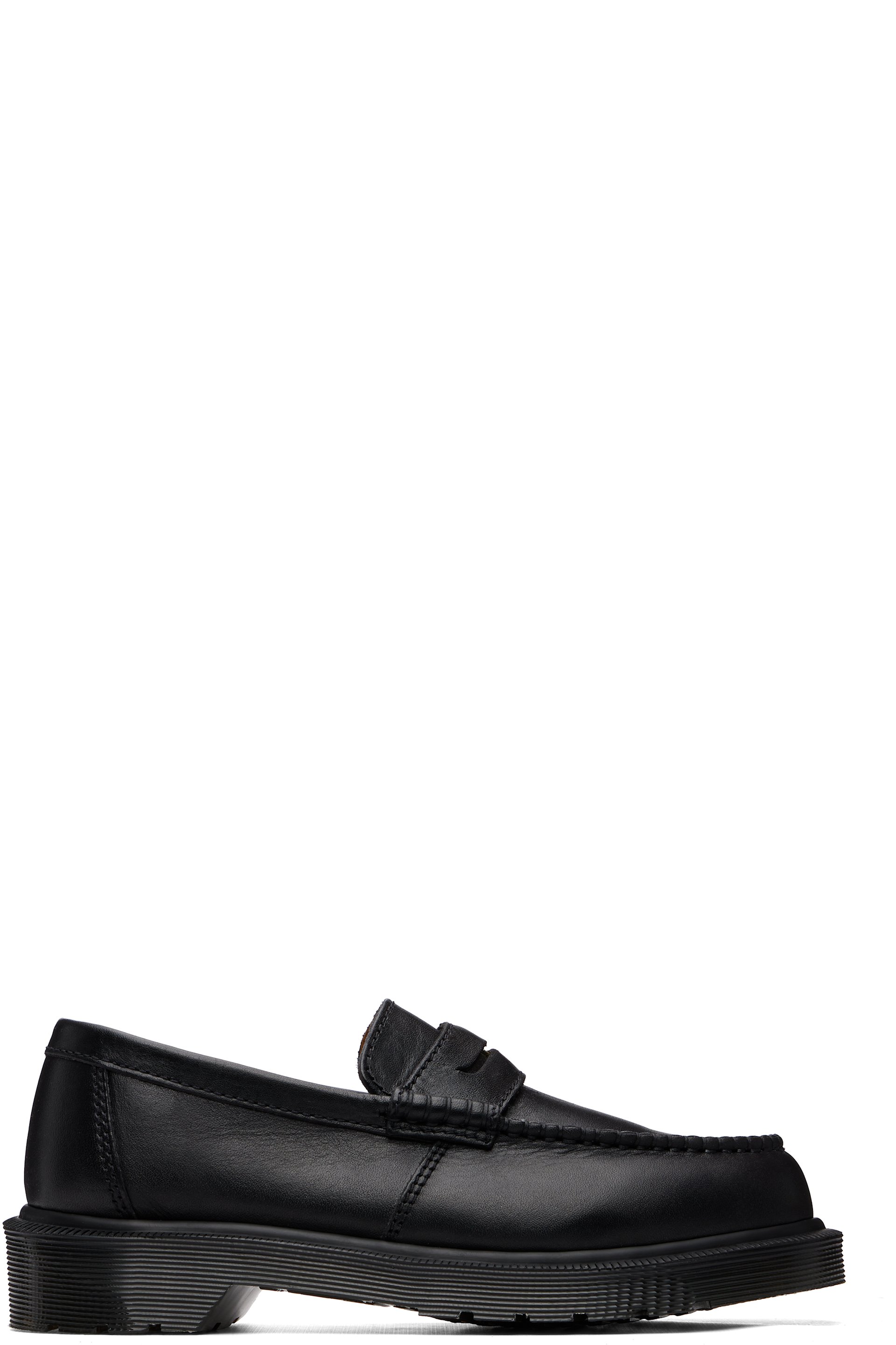 Dr. Martens - Black Penton Classic Calf Leather Loafers