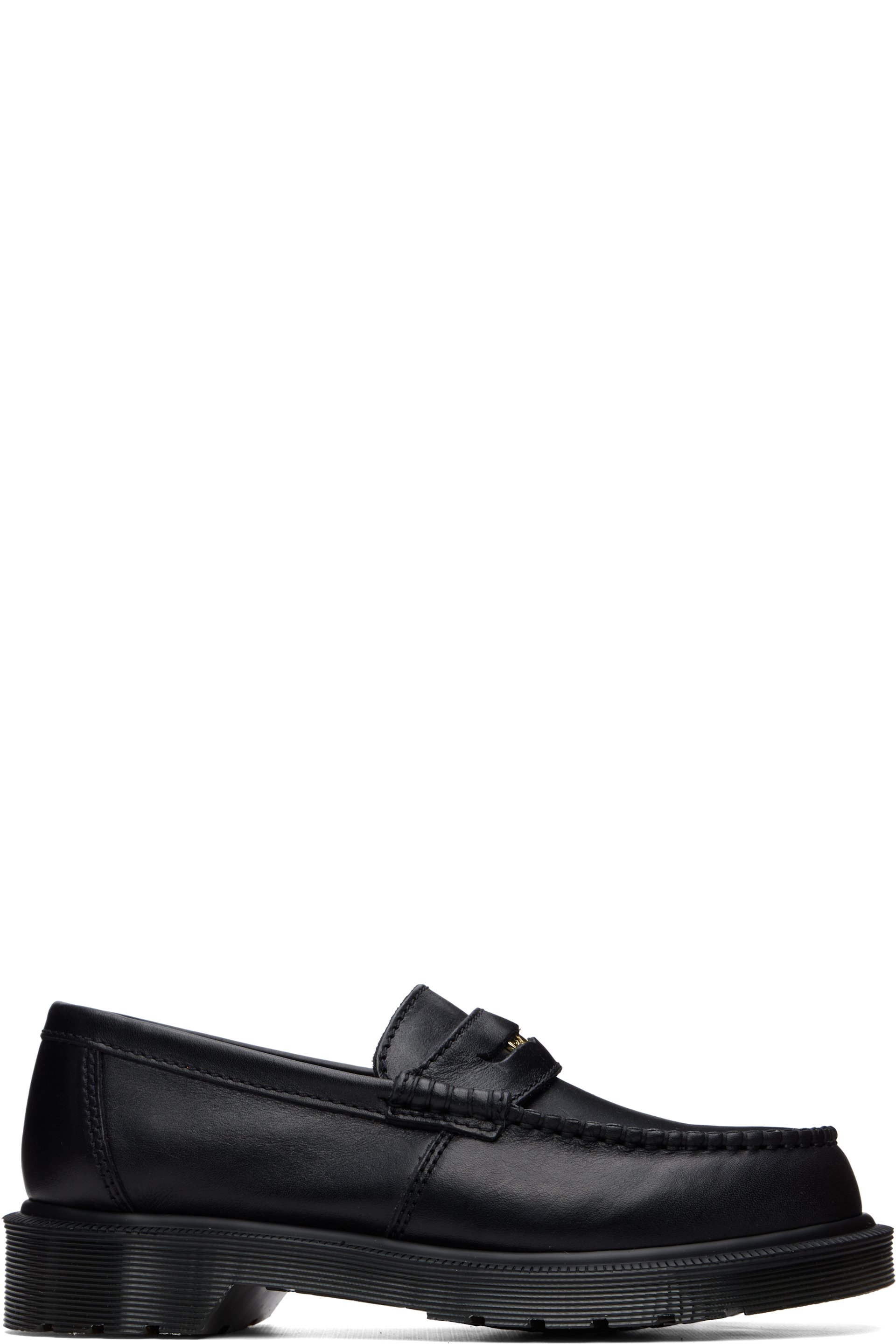 Dr. Martens - Black Penton Leather Loafers