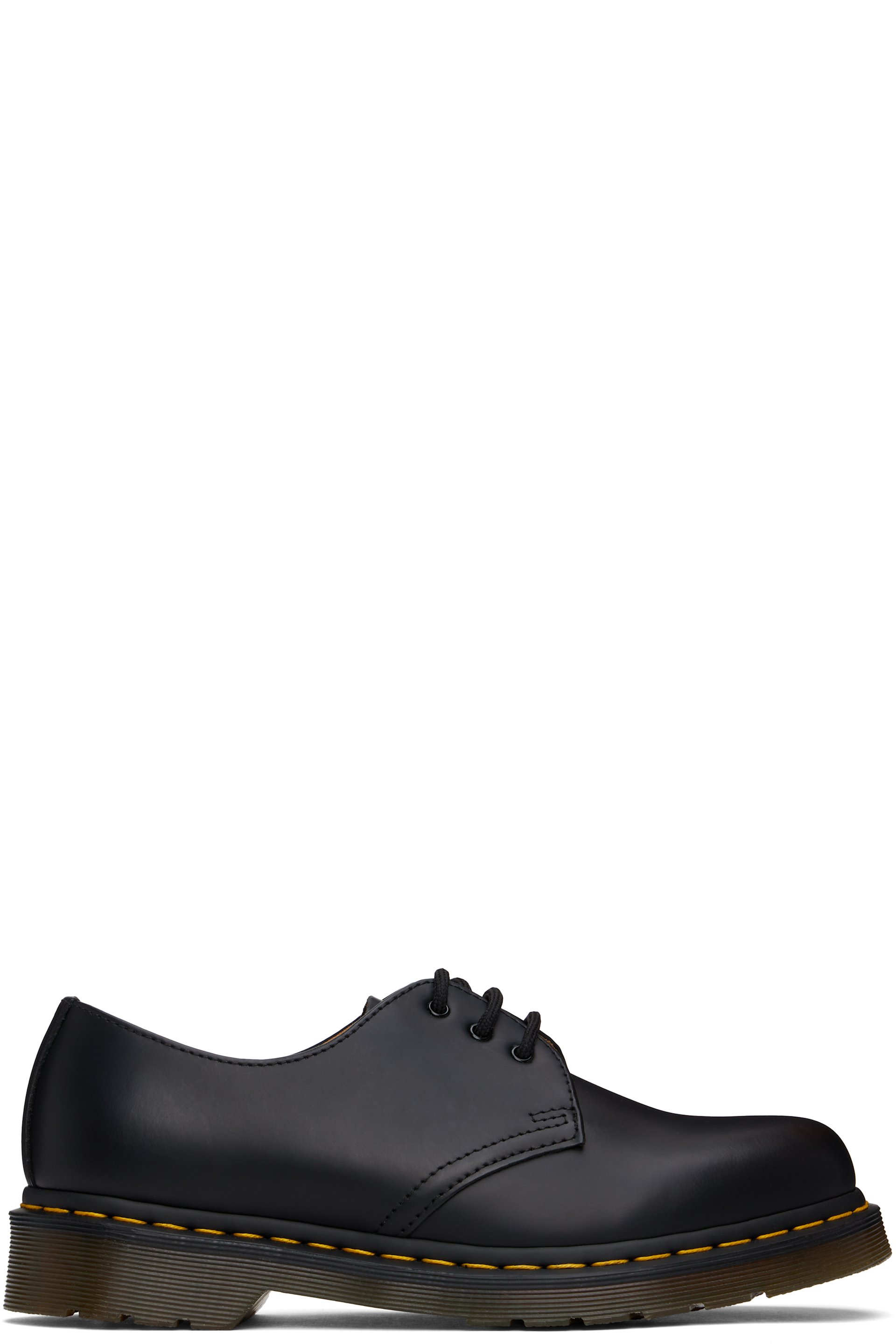Dr. Martens - Derbys oxford 1461 noirs en cuir Smooth