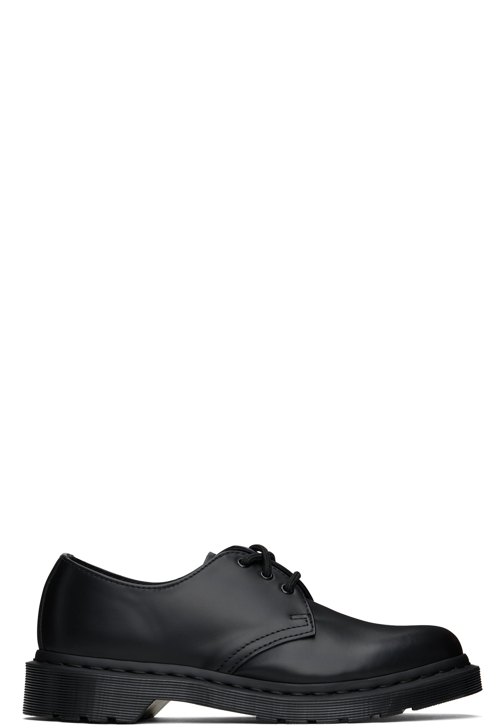 Dr. Martens - Derbys oxford 1461 noirs en cuir Smooth