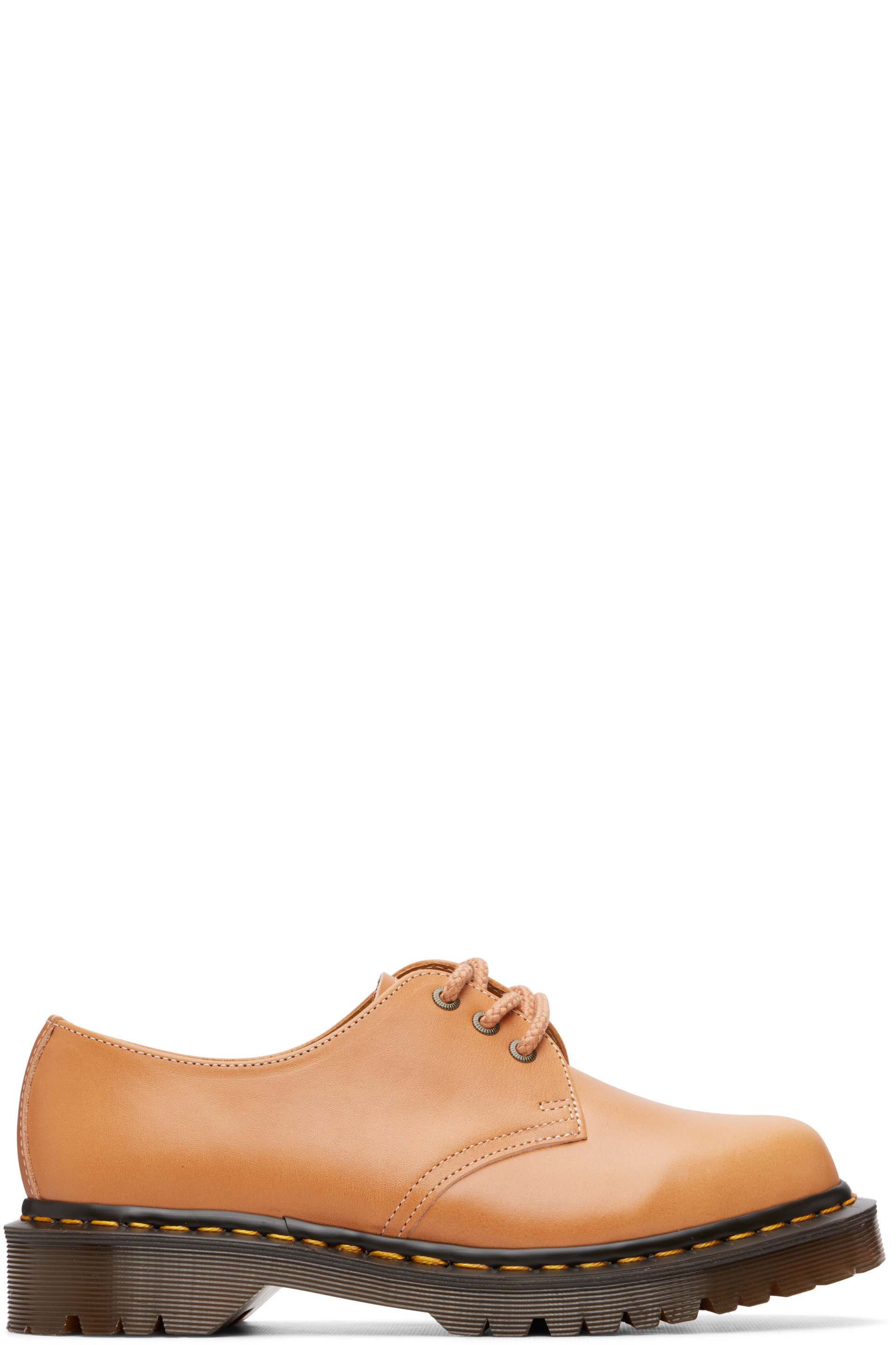 Dr. Martens - Beige 1461 3 Eye Derbys