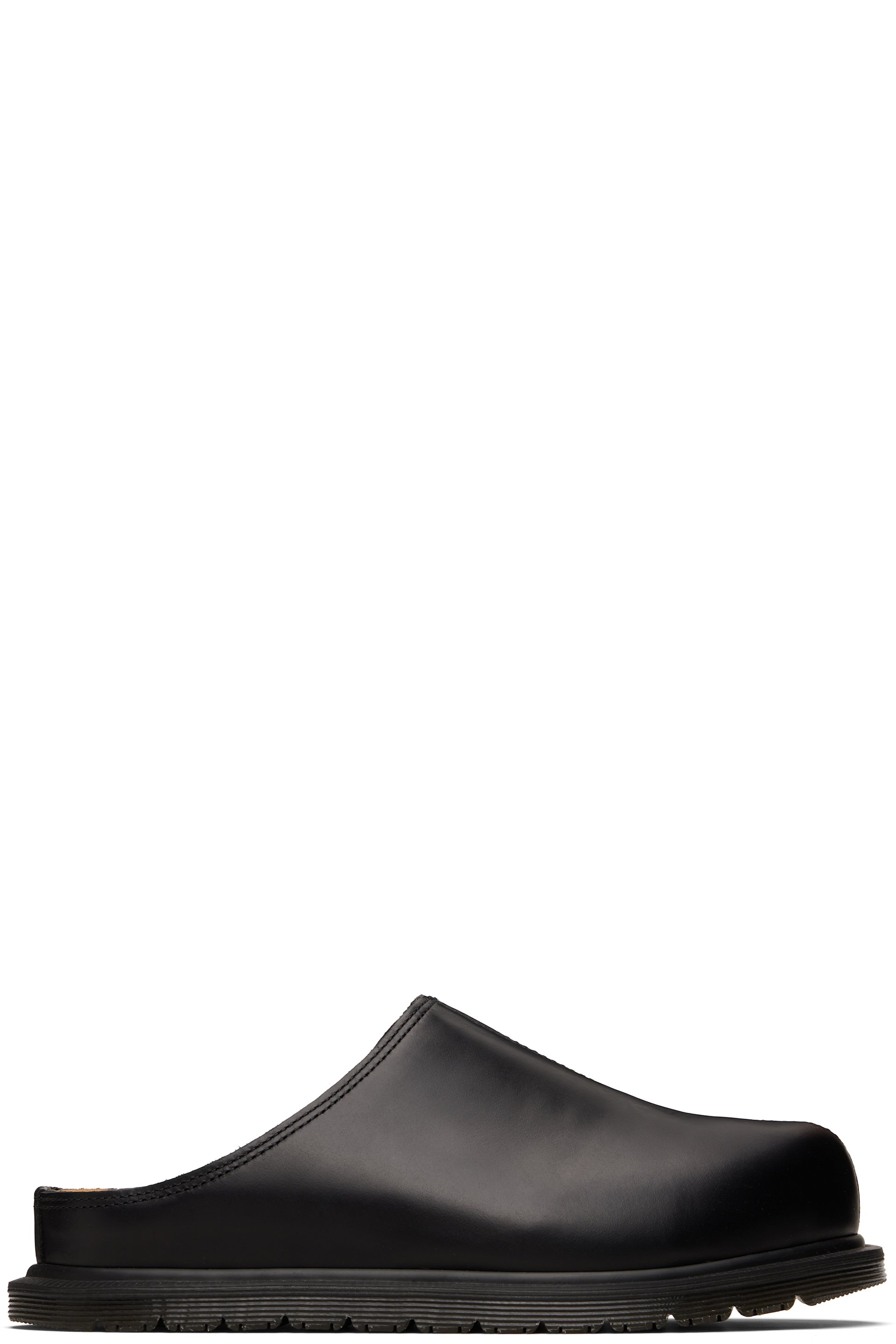 Dr. Martens - Flâneurs de style mule San noirs en cuir