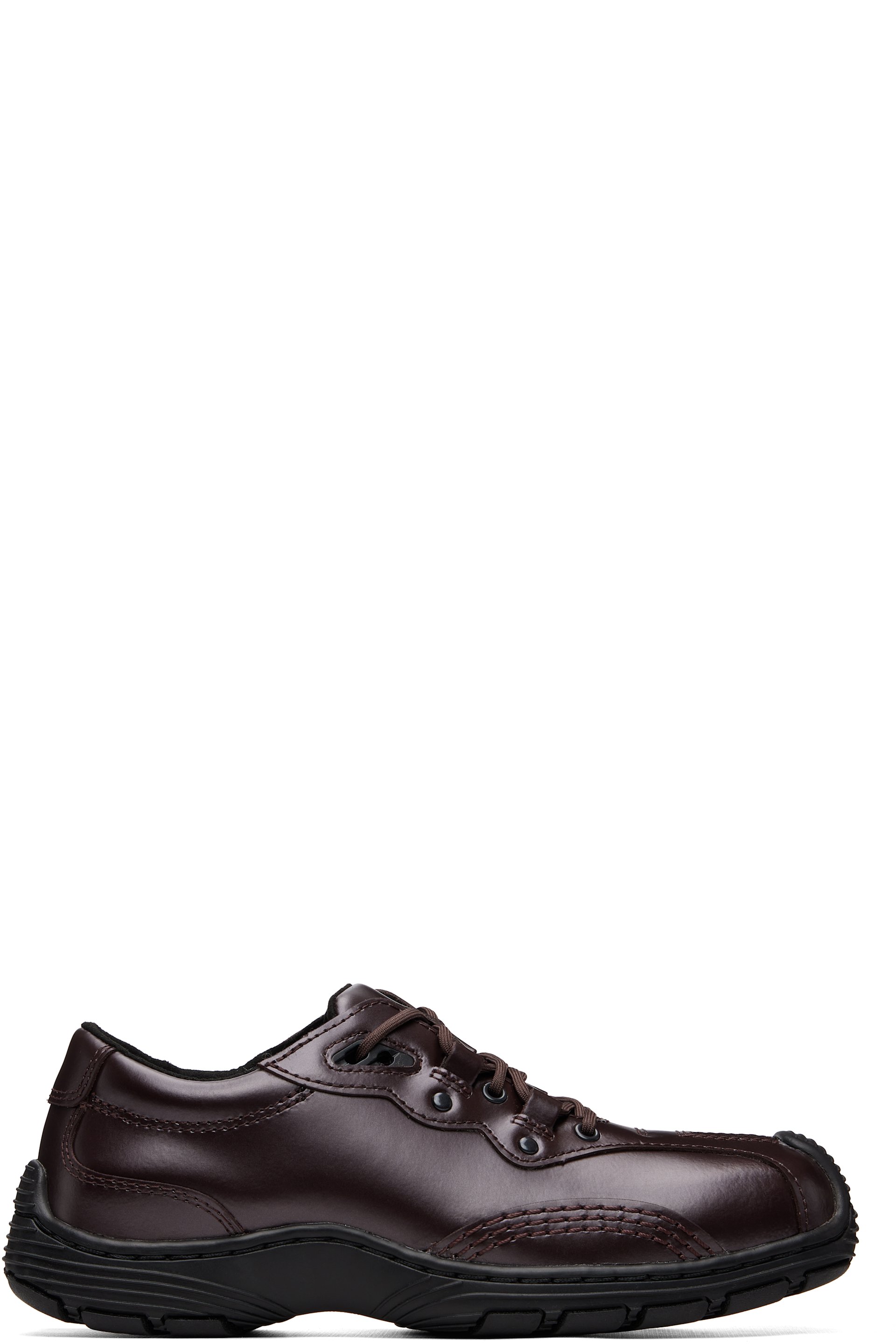 Dr. Martens - Baskets Aurix 5I bourgogne en cuir