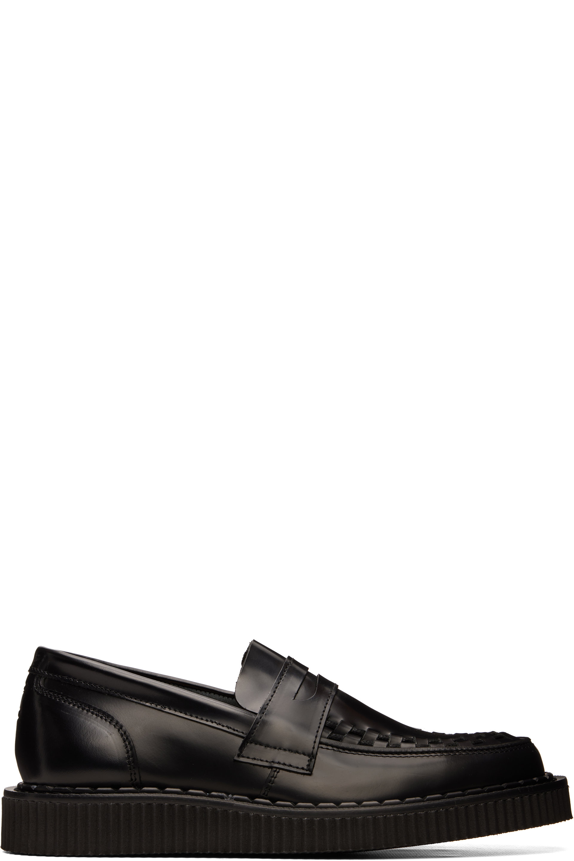 George Cox - Black Hatton Penny Loafers