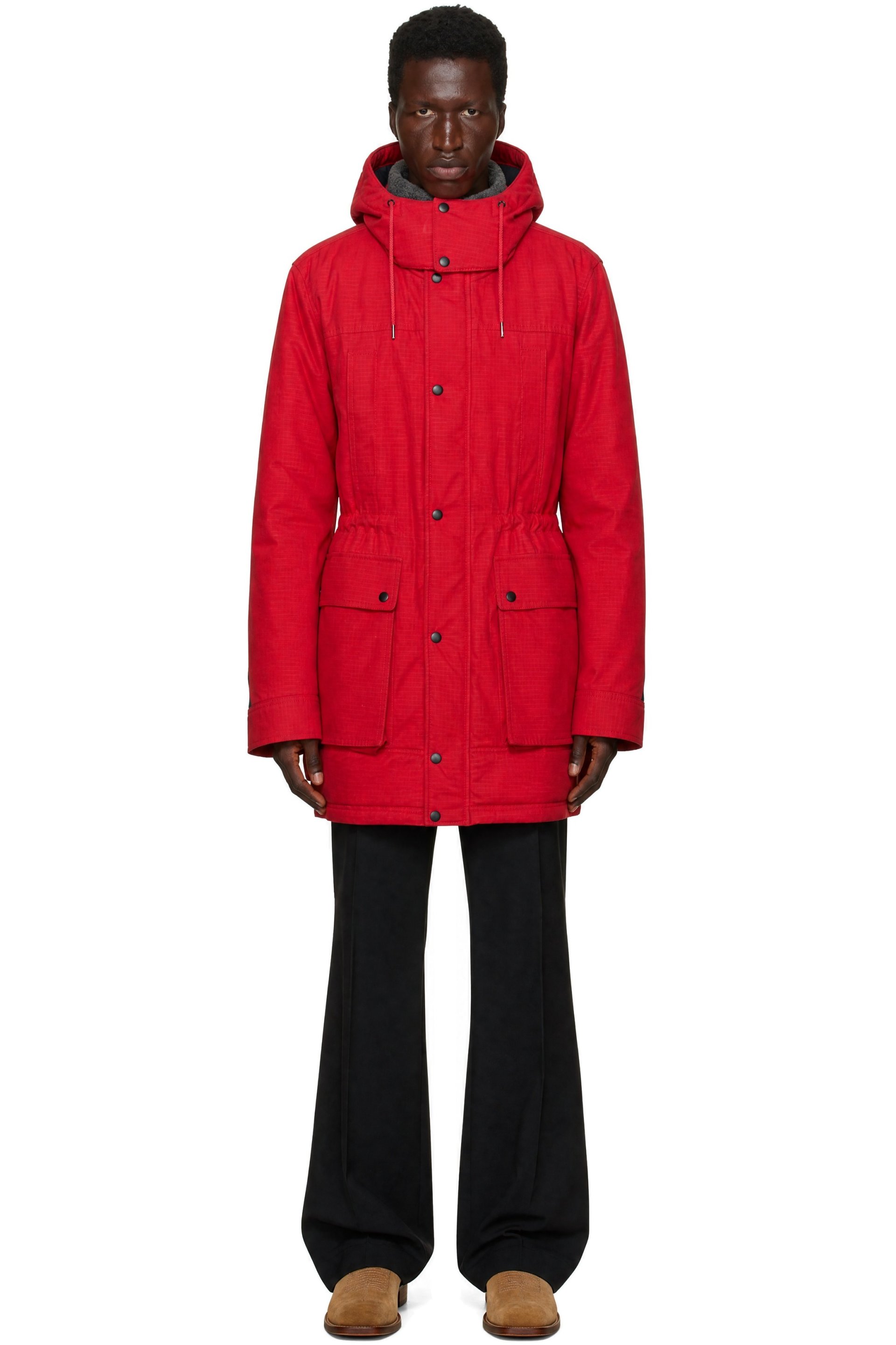 Commission - Red Midtown Ski Coat