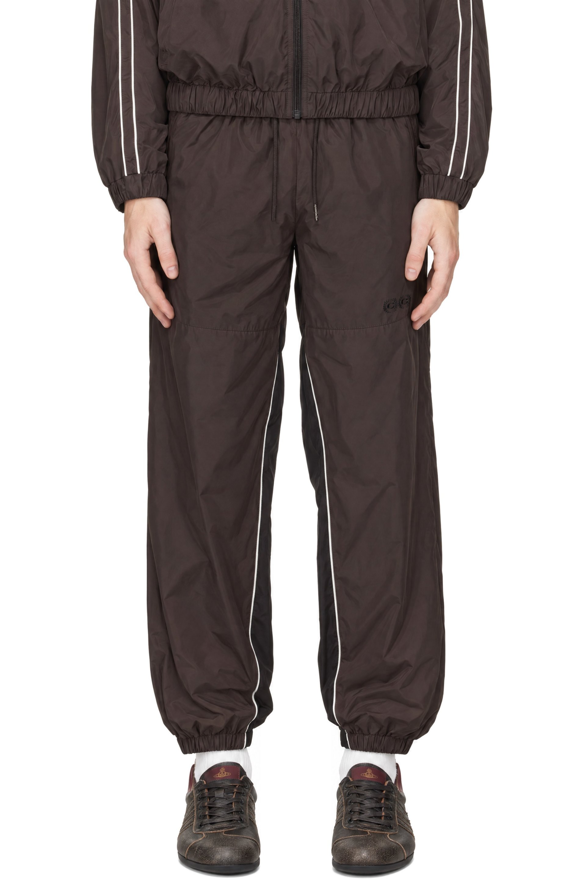 Commission - Brown Slim Judo Trackpants