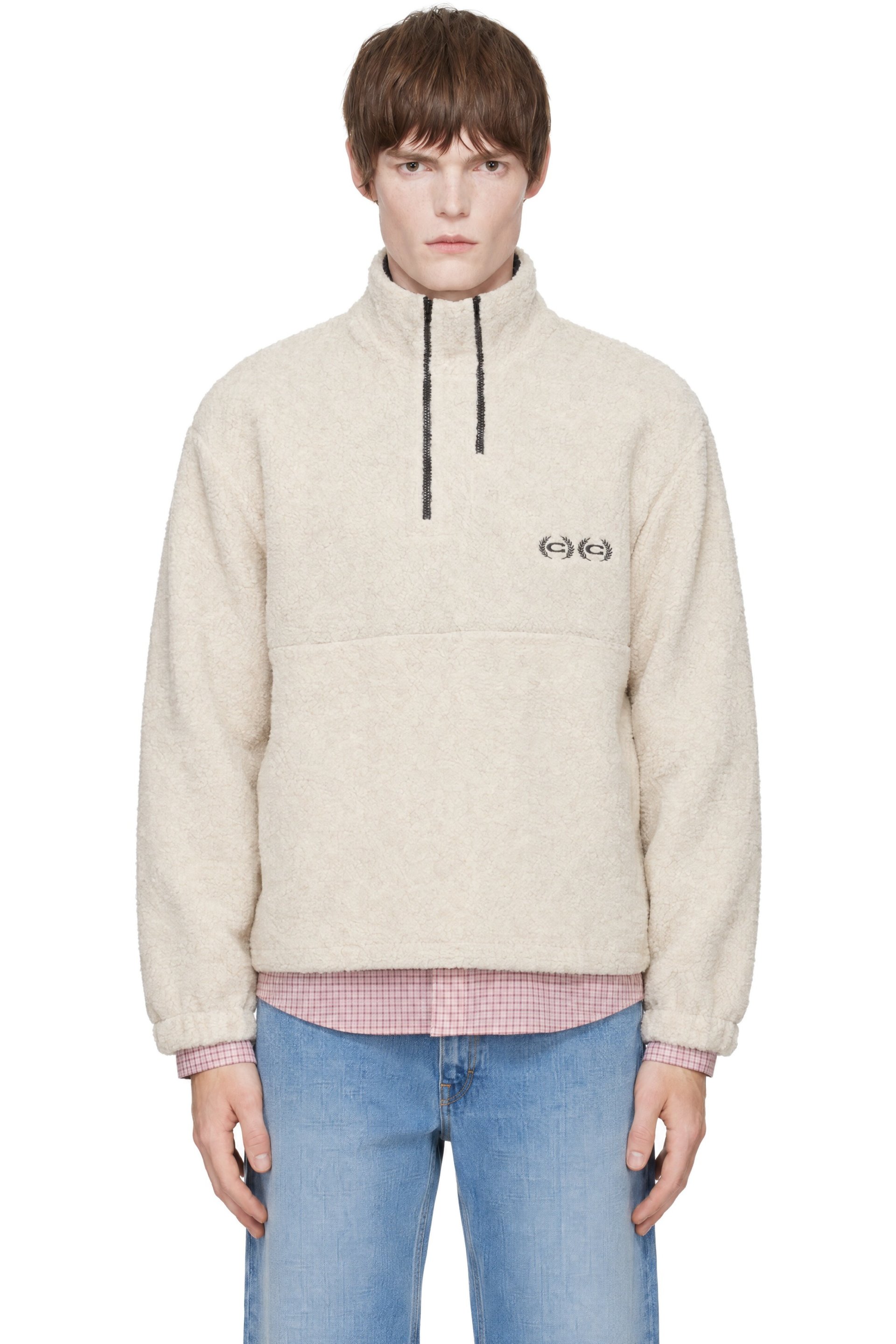 Commission - Beige Midtown Fleece Sweater