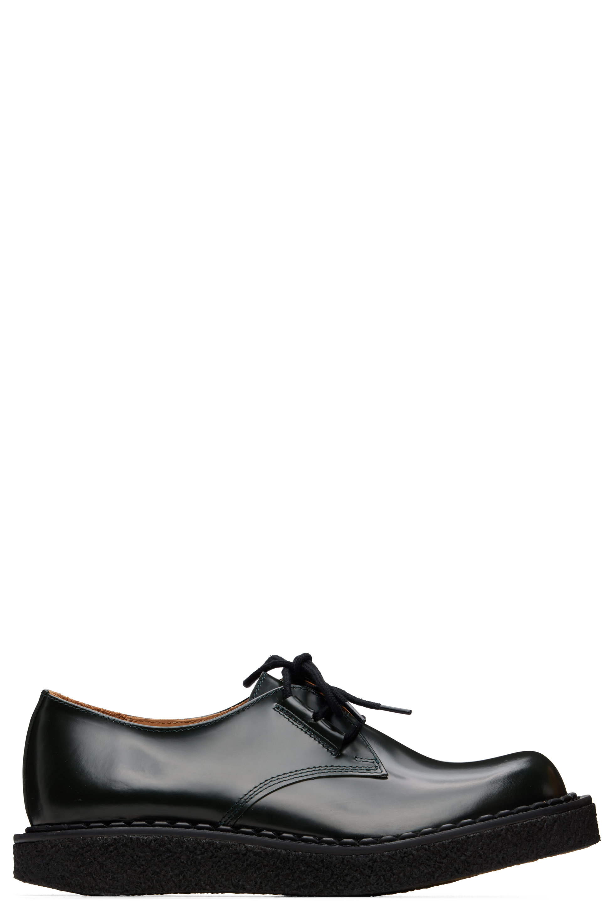 YMC - Green George Cox Edition Bump-Toe Derbys
