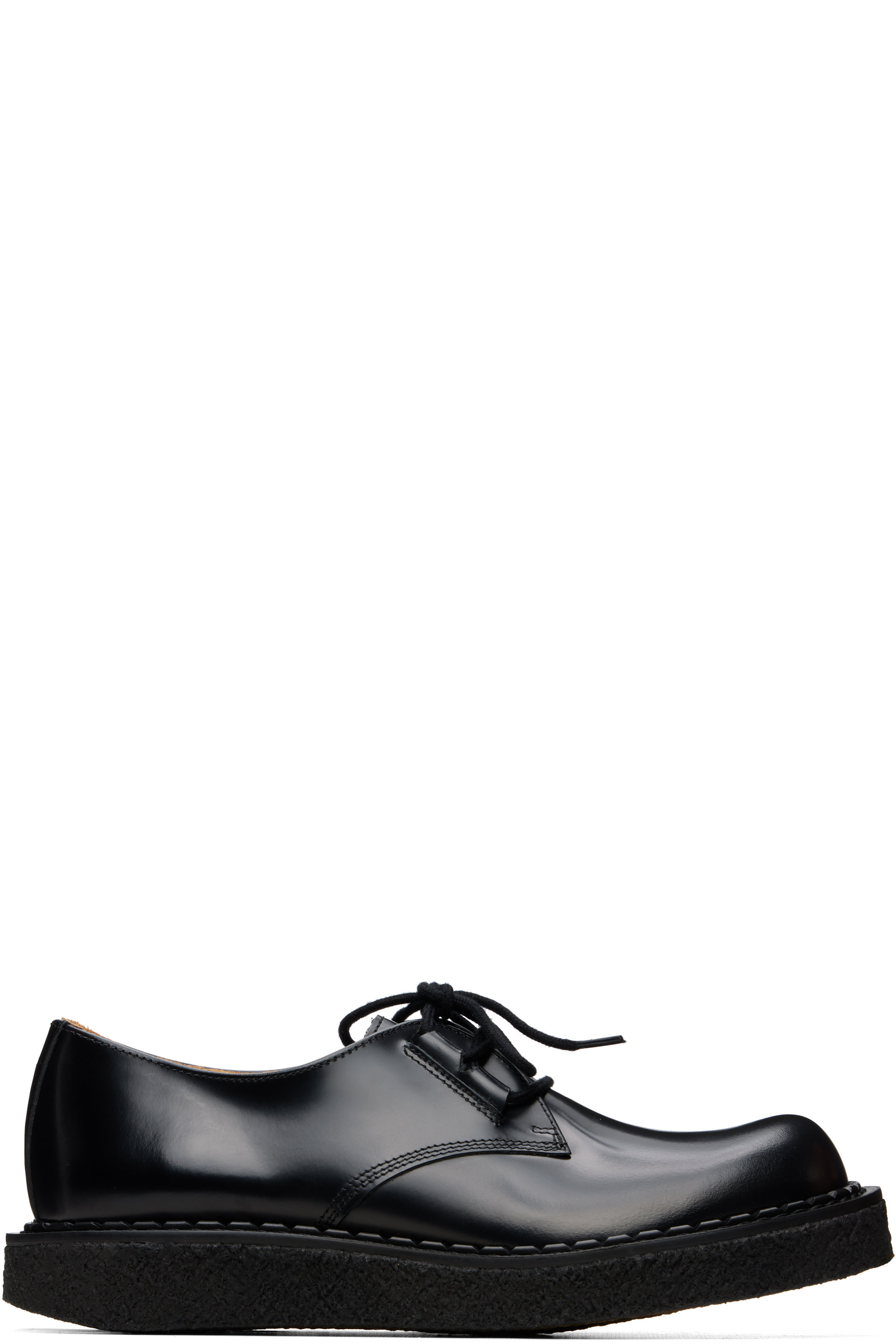 YMC - Black George Cox Edition Bump-Toe Derbys