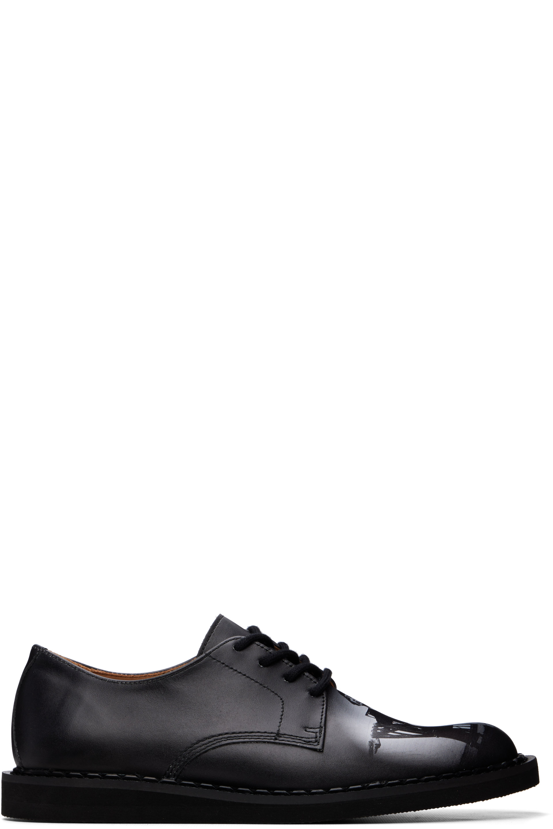 UNDERCOVER - Black George Cox Edition 4 Eyelet Derbys