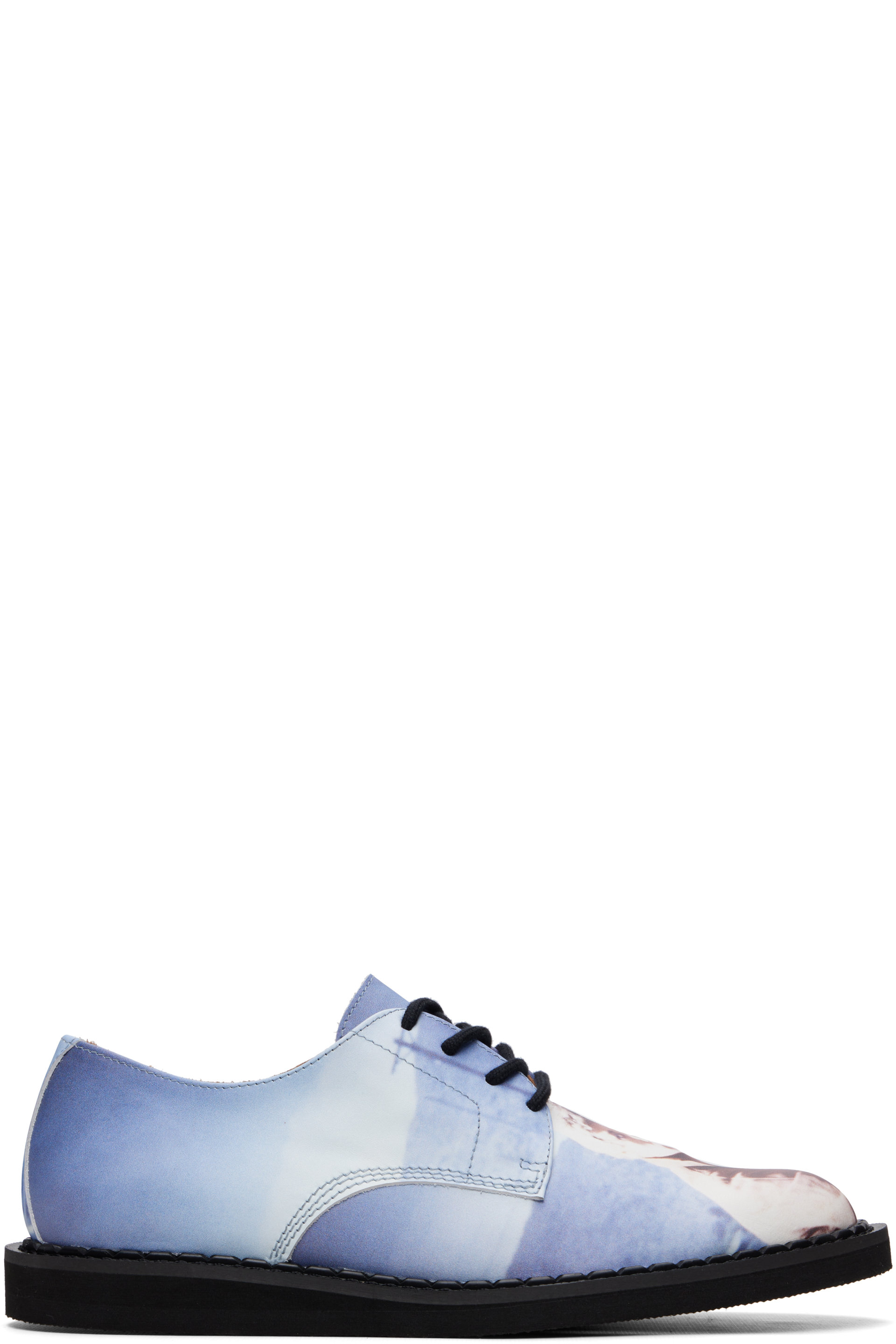 UNDERCOVER - Blue George Cox Edition 4 Eyelet Derbys