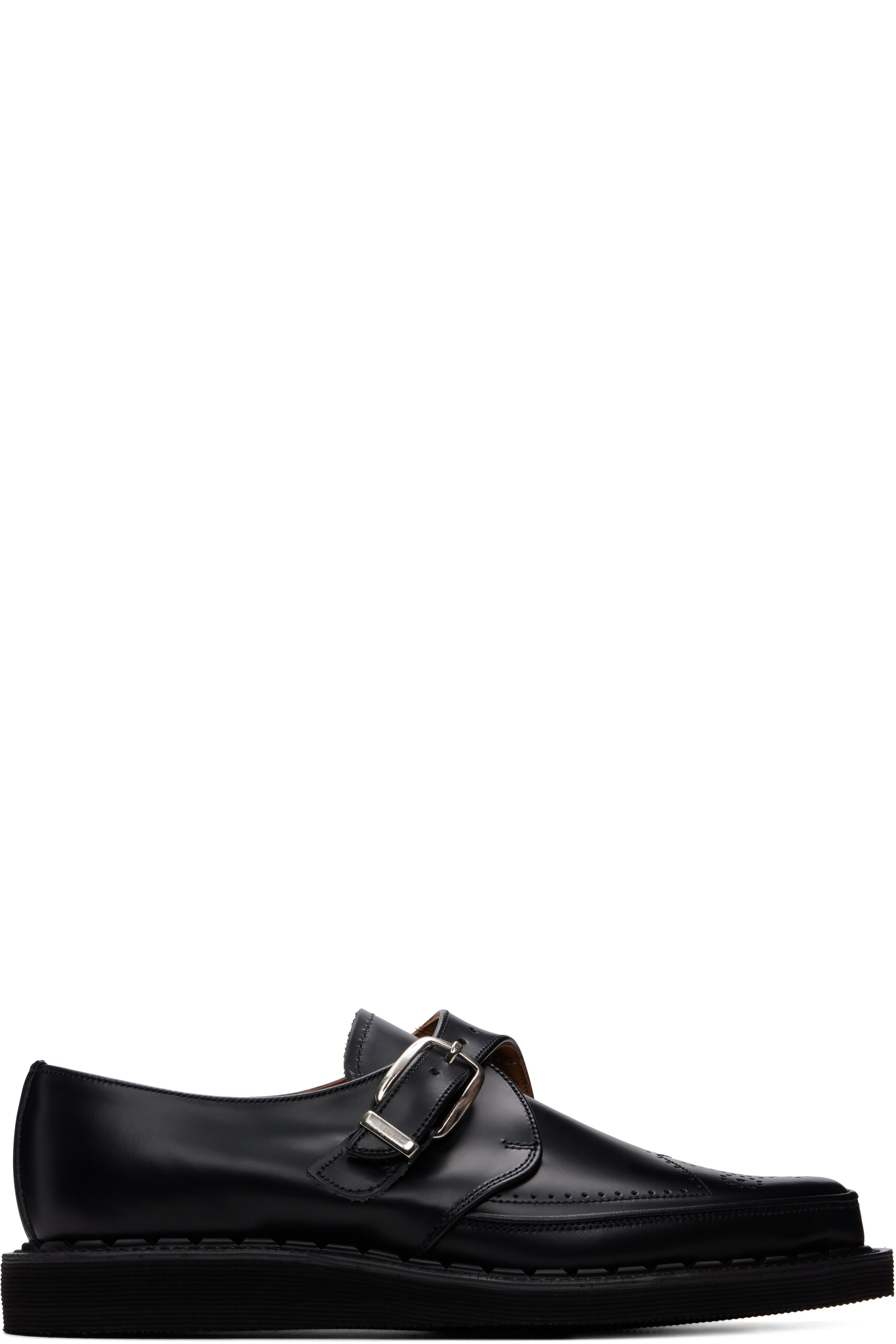 George Cox - Black Strummer Monkstraps
