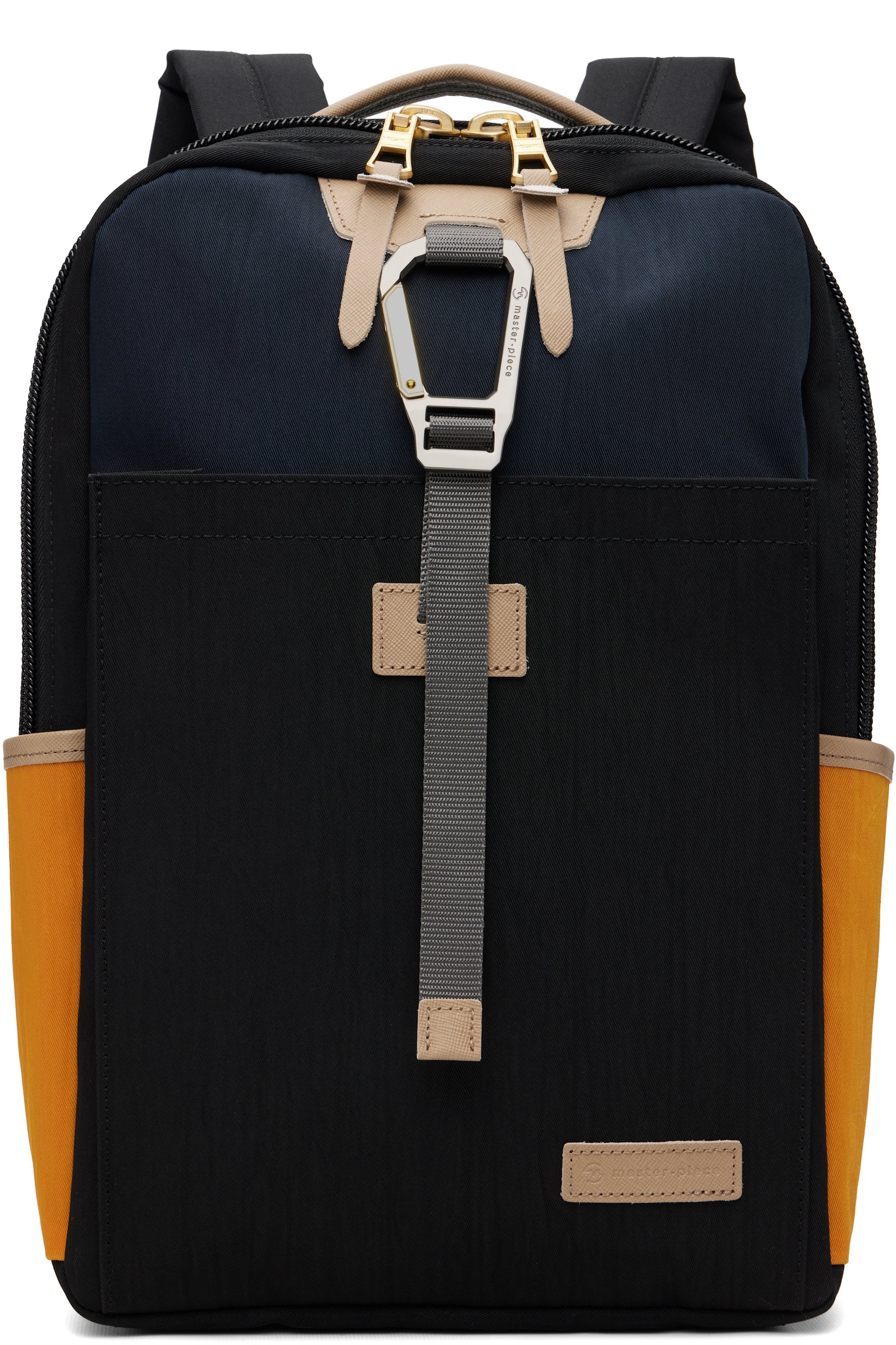 master-piece - Navy & Black Link Backpack