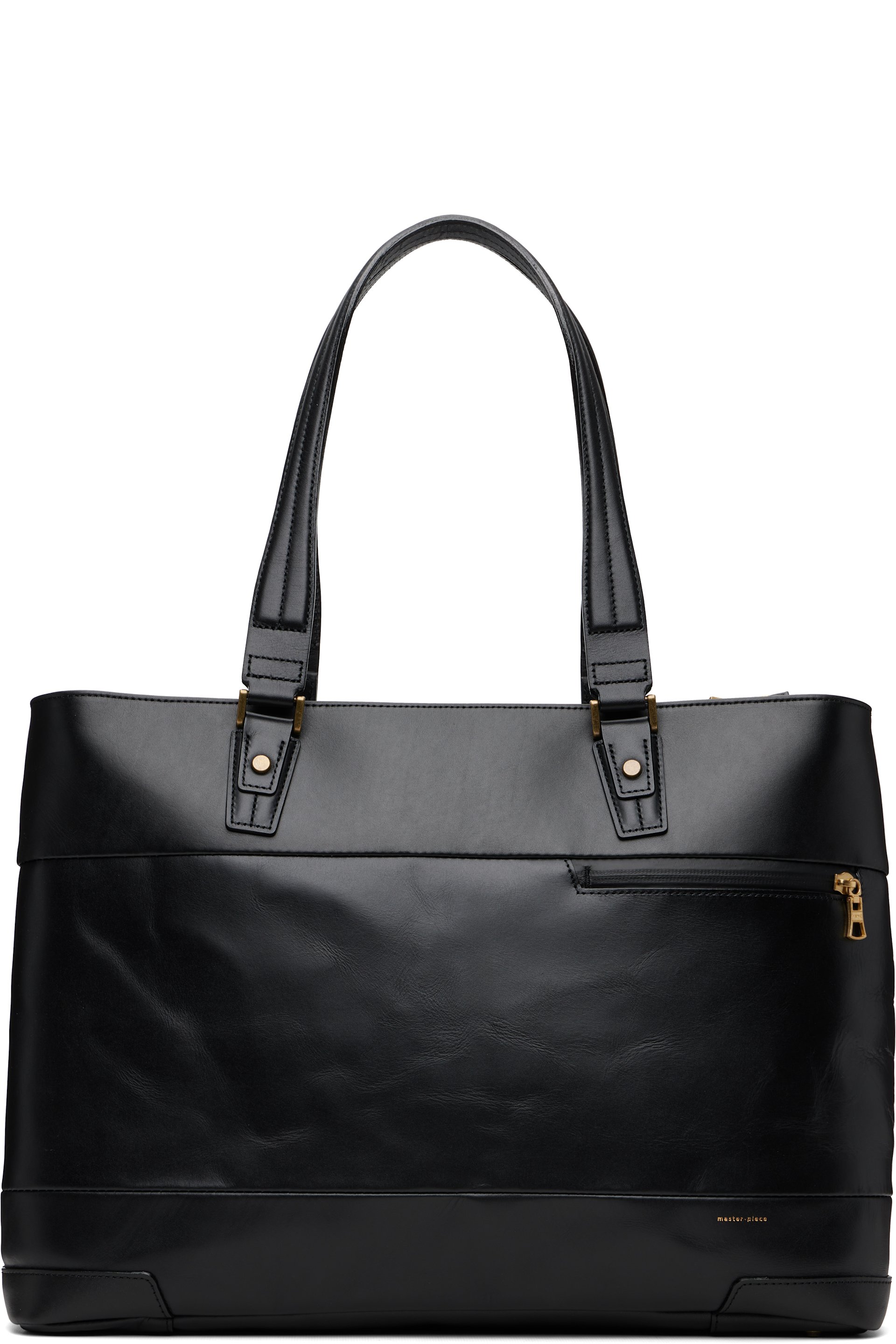 master-piece - Black Gloss Briefcase