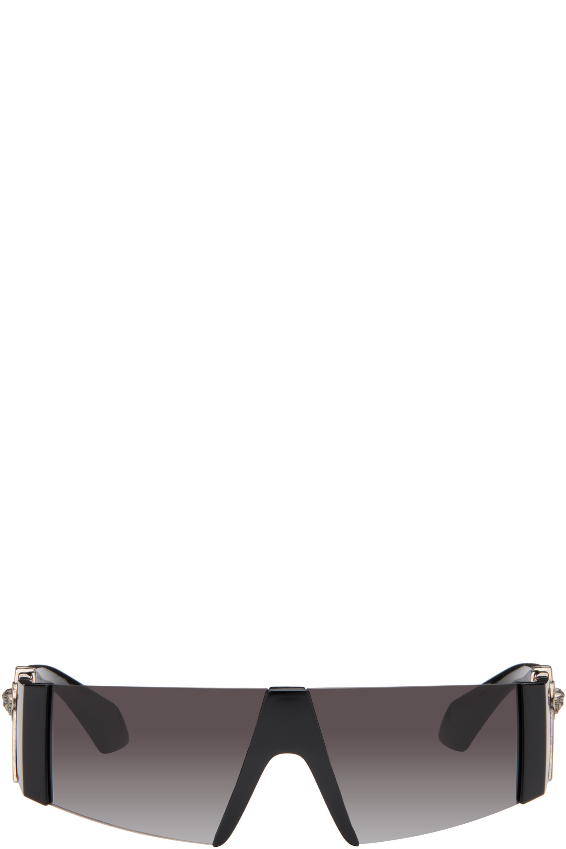 Versace - Black Edge Mask Sunglasses