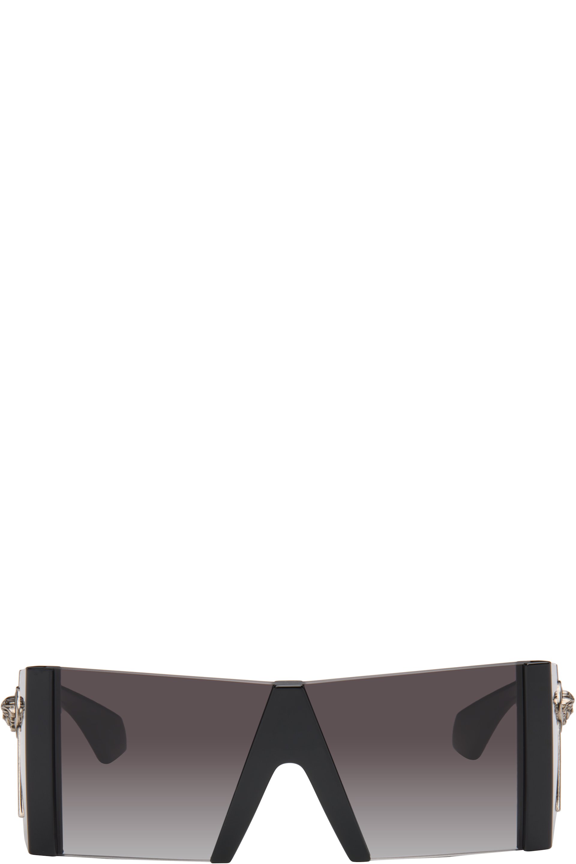 Versace - Black Edge Mask Sunglasses