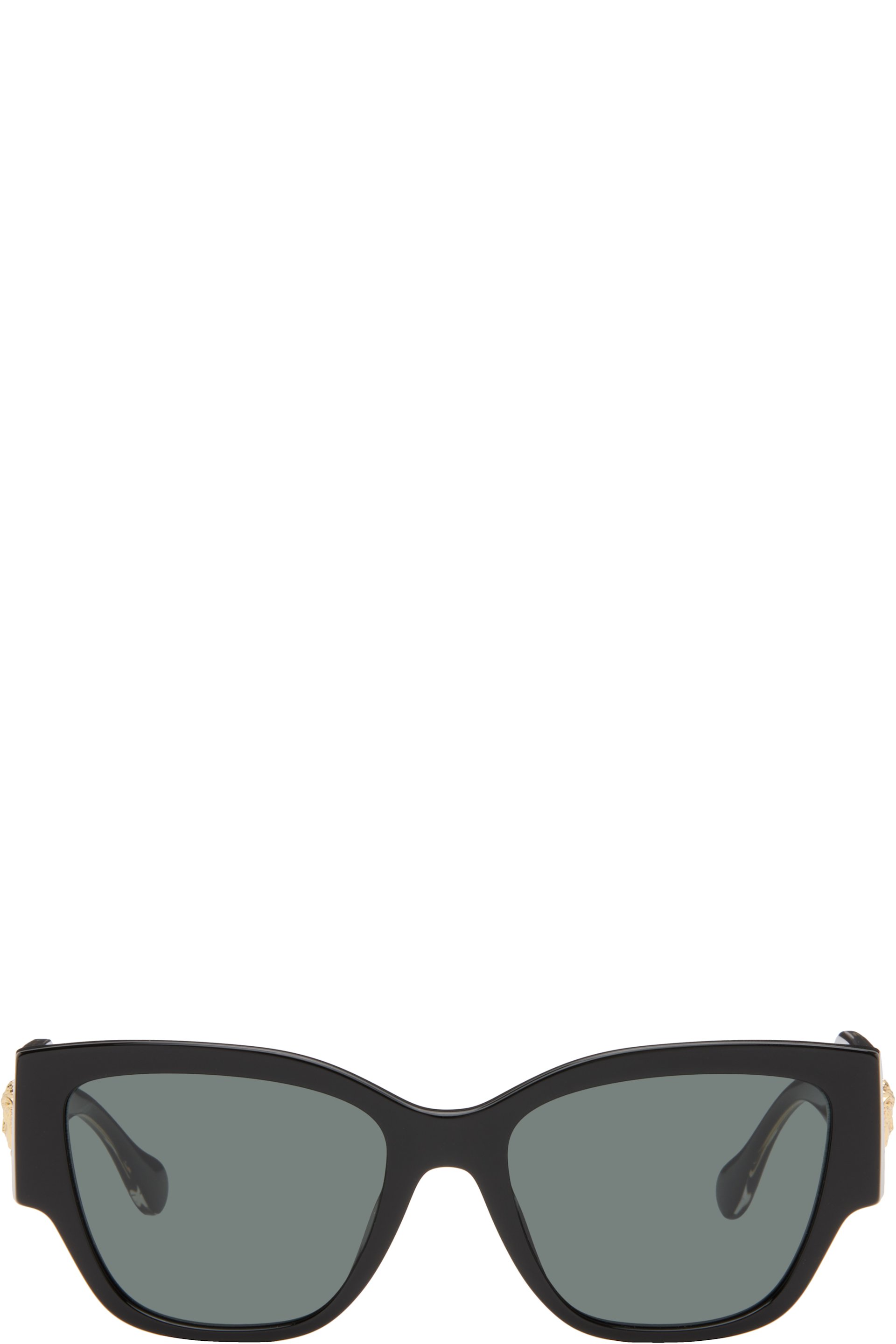 Versace - Black Medusa Focus Cat-Eye Sunglasses
