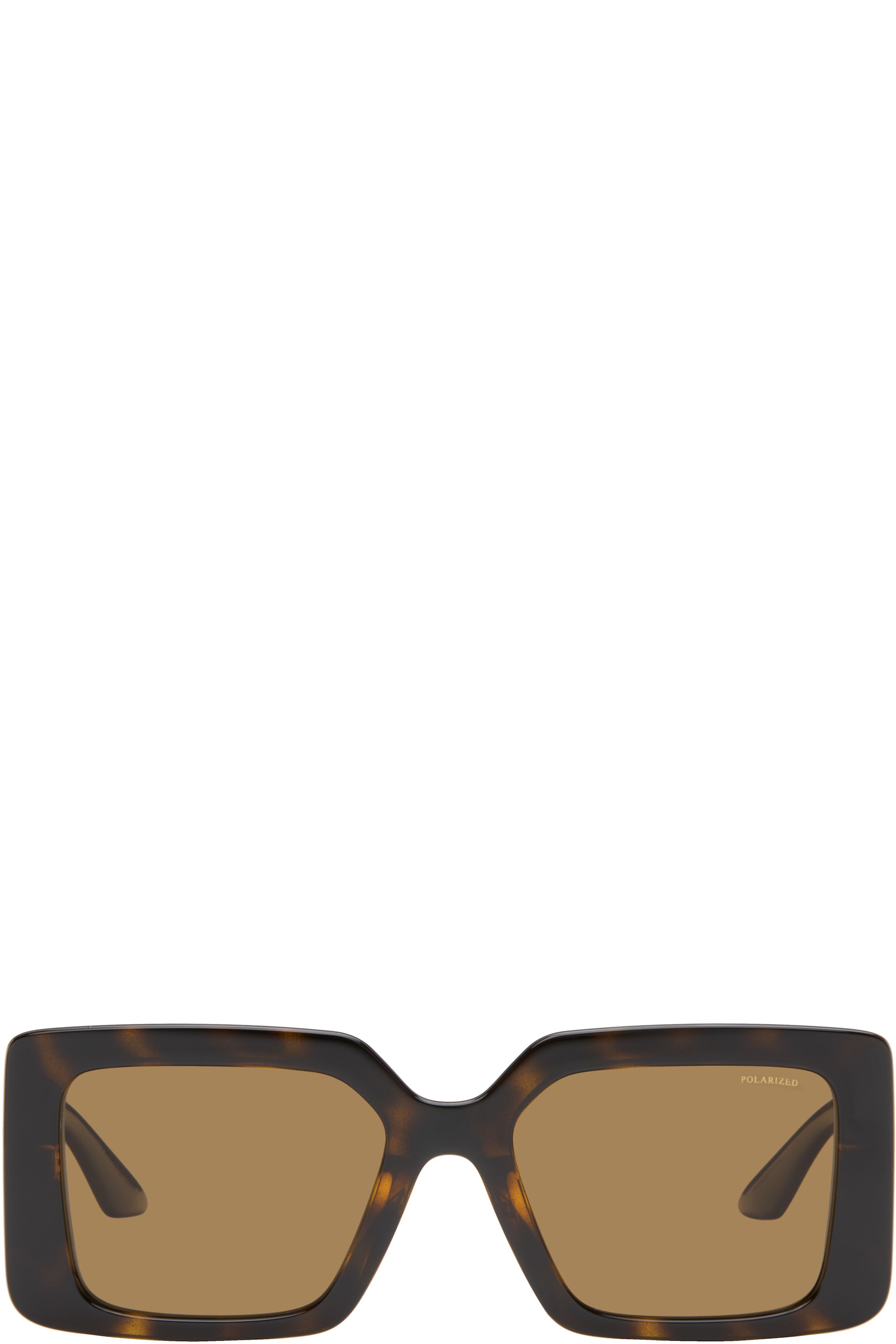 Versace - Brown Greca Sunglasses