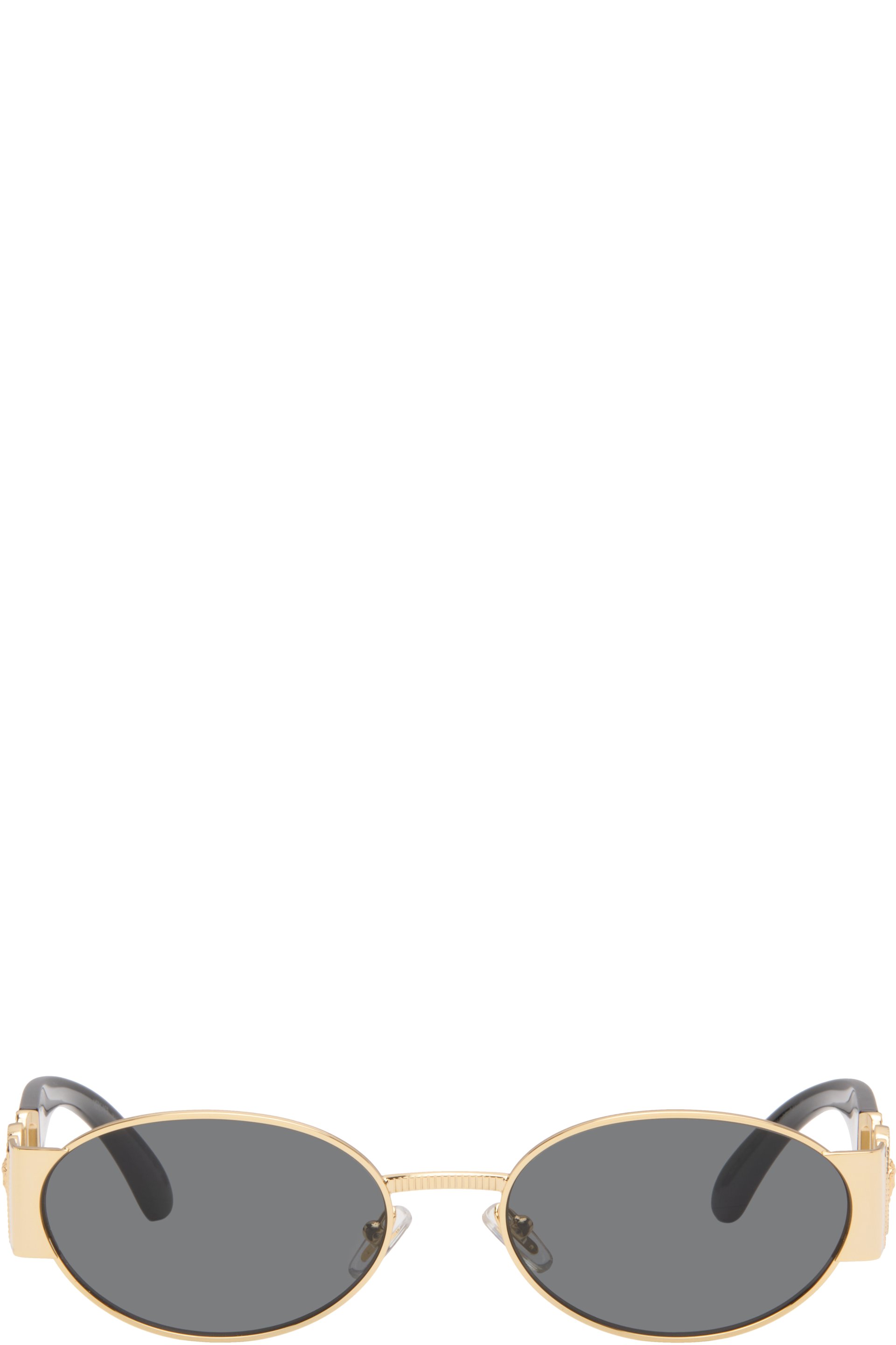 Versace - Gold Medusa Biggie Sunglasses