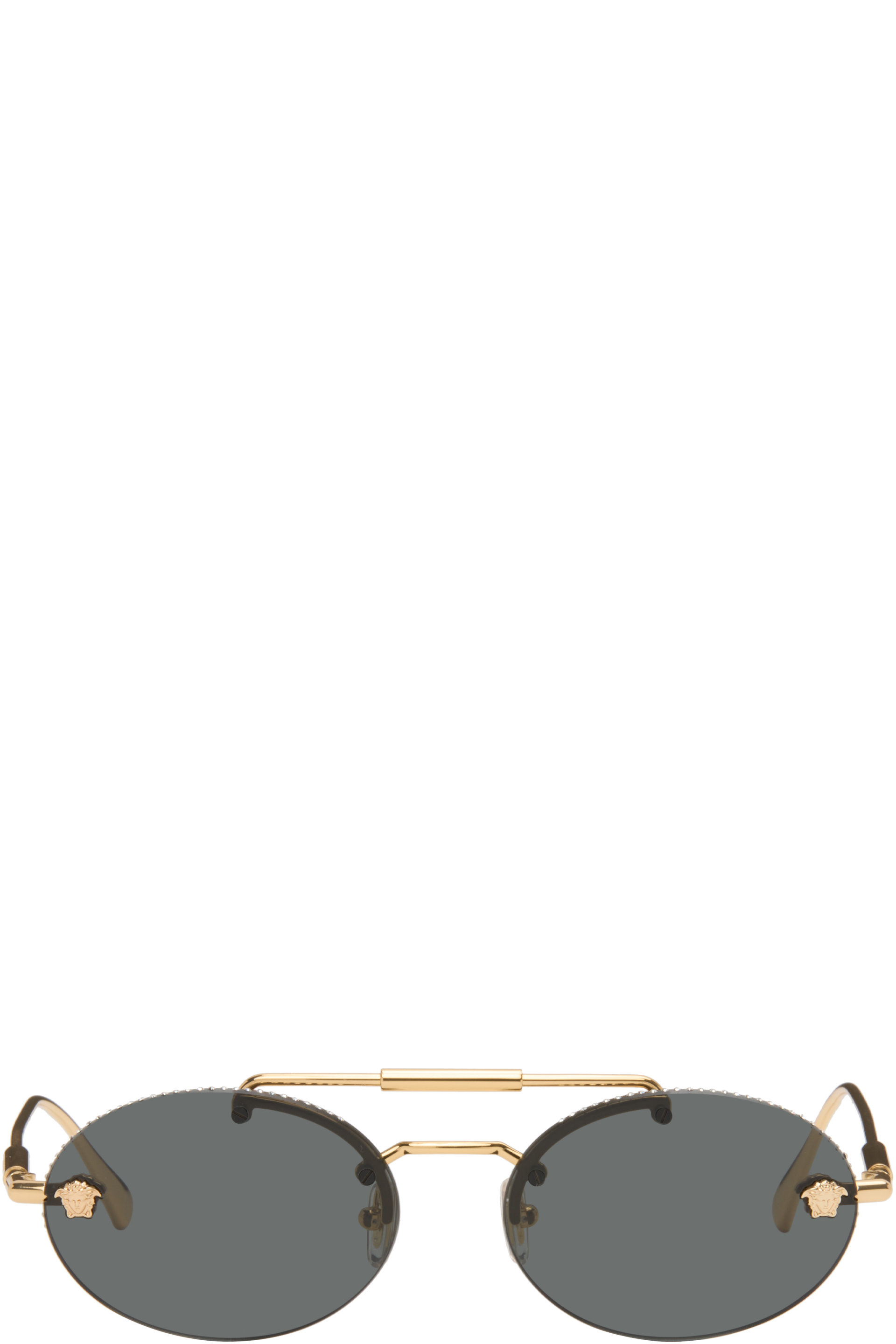 Versace - Gold Medusa Light Sunglasses