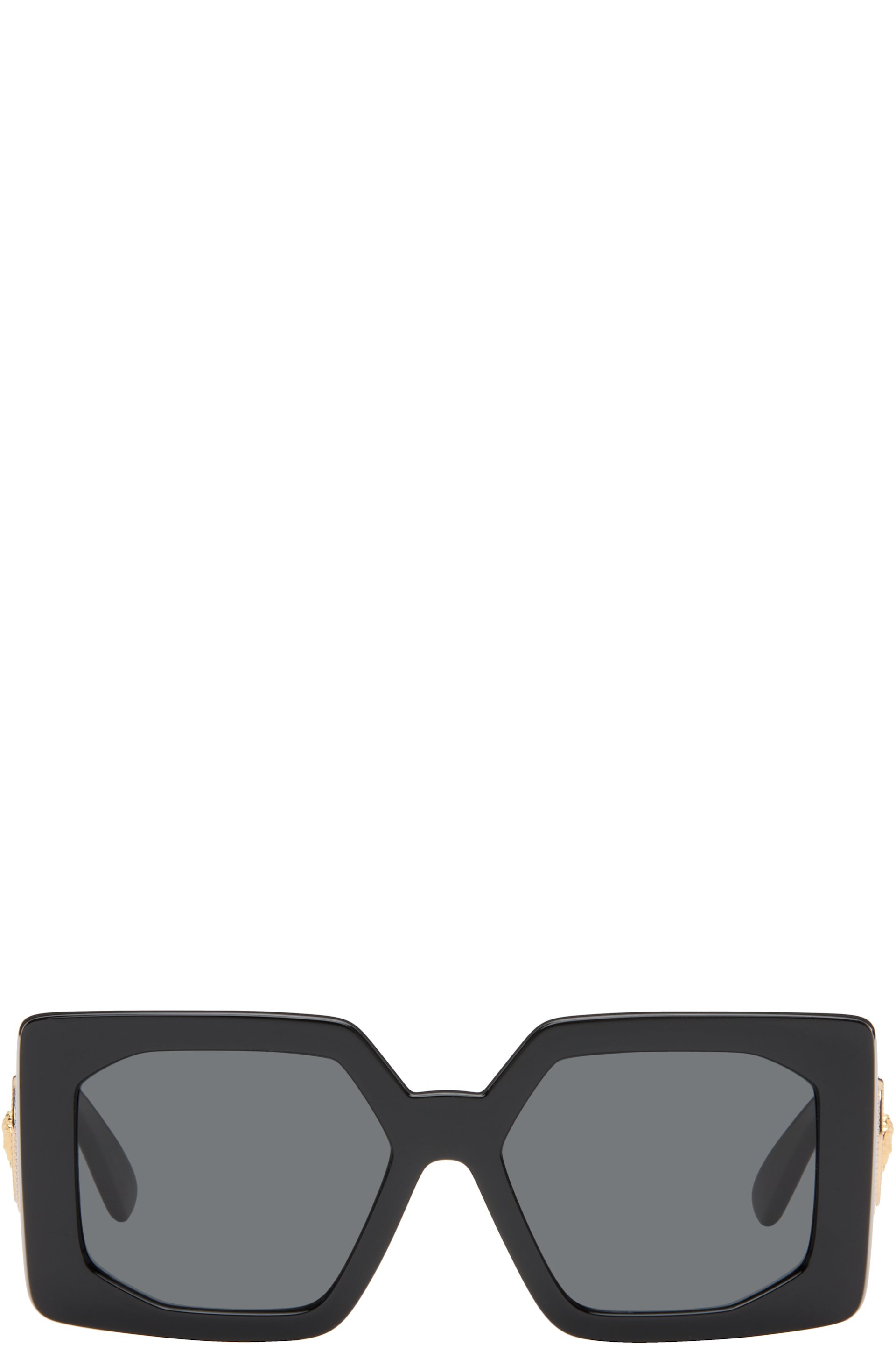 Versace - Black Medusa Biggie Maxi Sunglasses