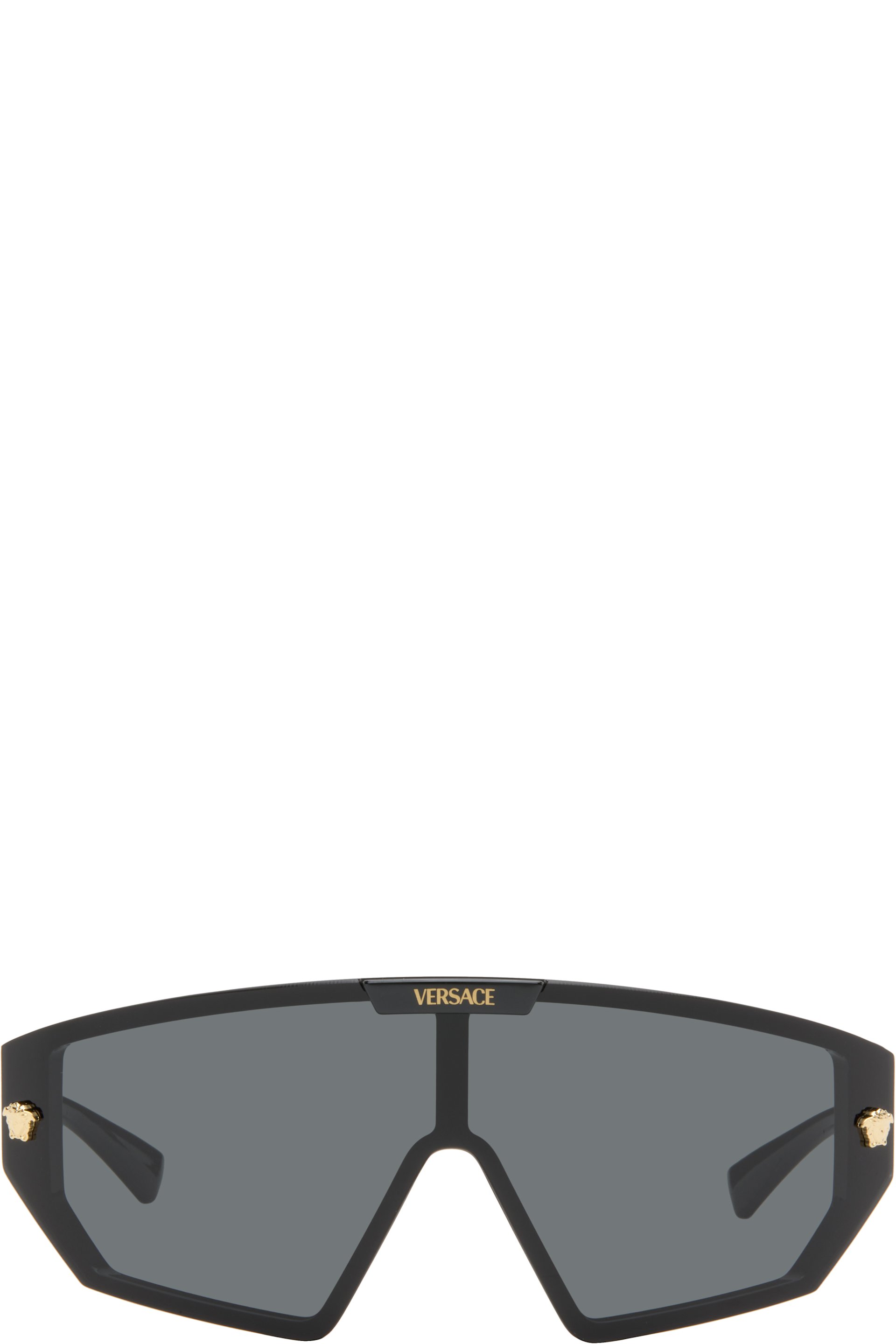Versace - Black Medusa Horizon Sunglasses