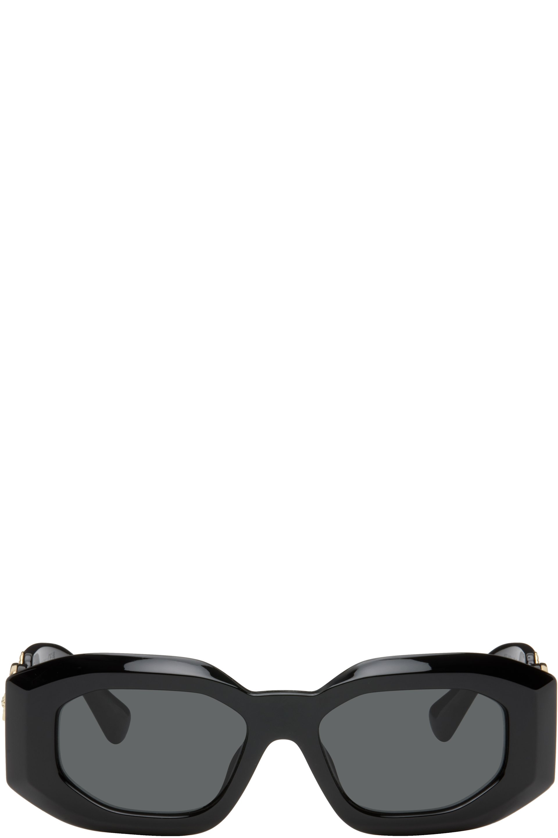 Versace - Black Maxi Medusa Biggie Sunglasses