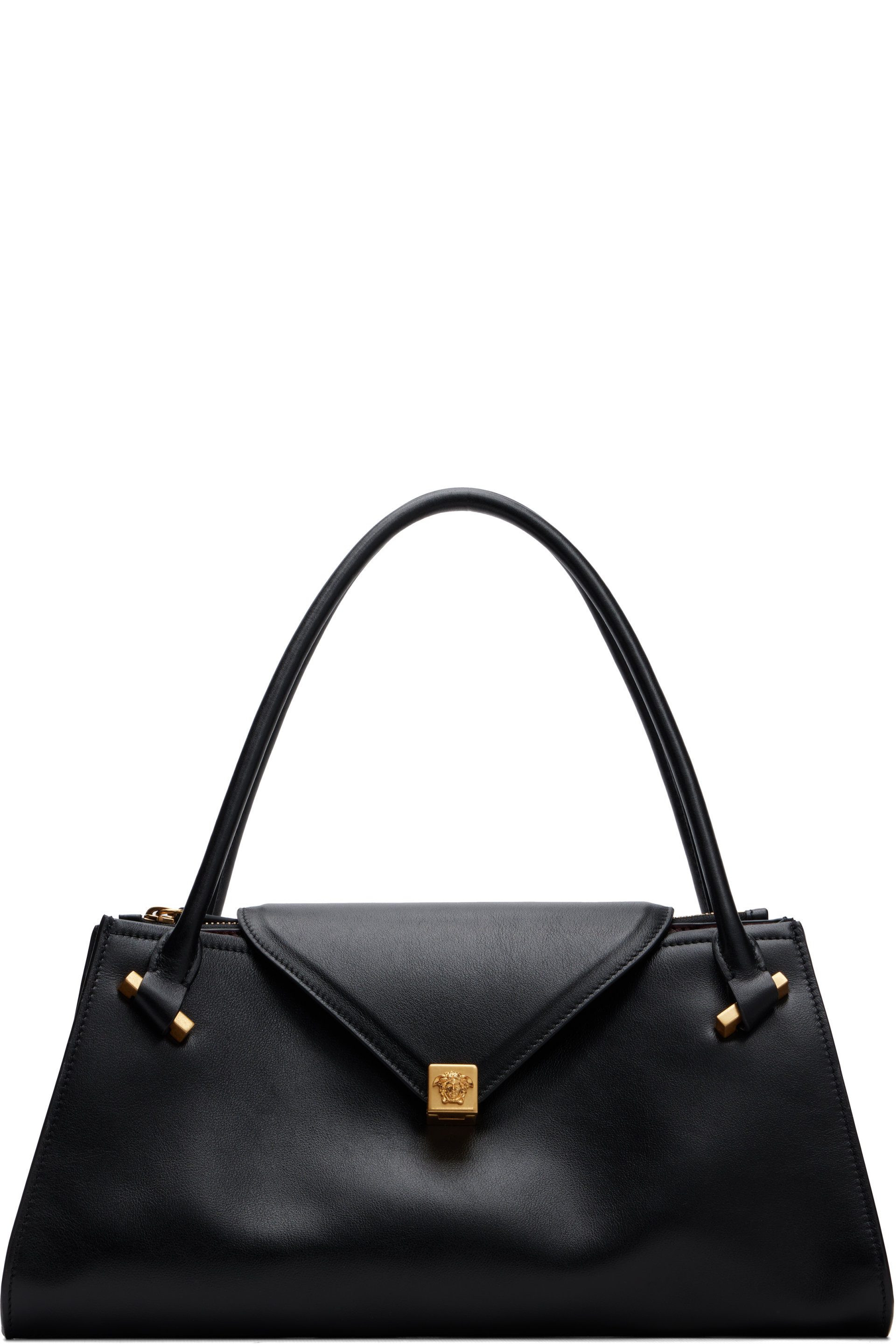 Versace - Black Severine Leather Shoulder Bag