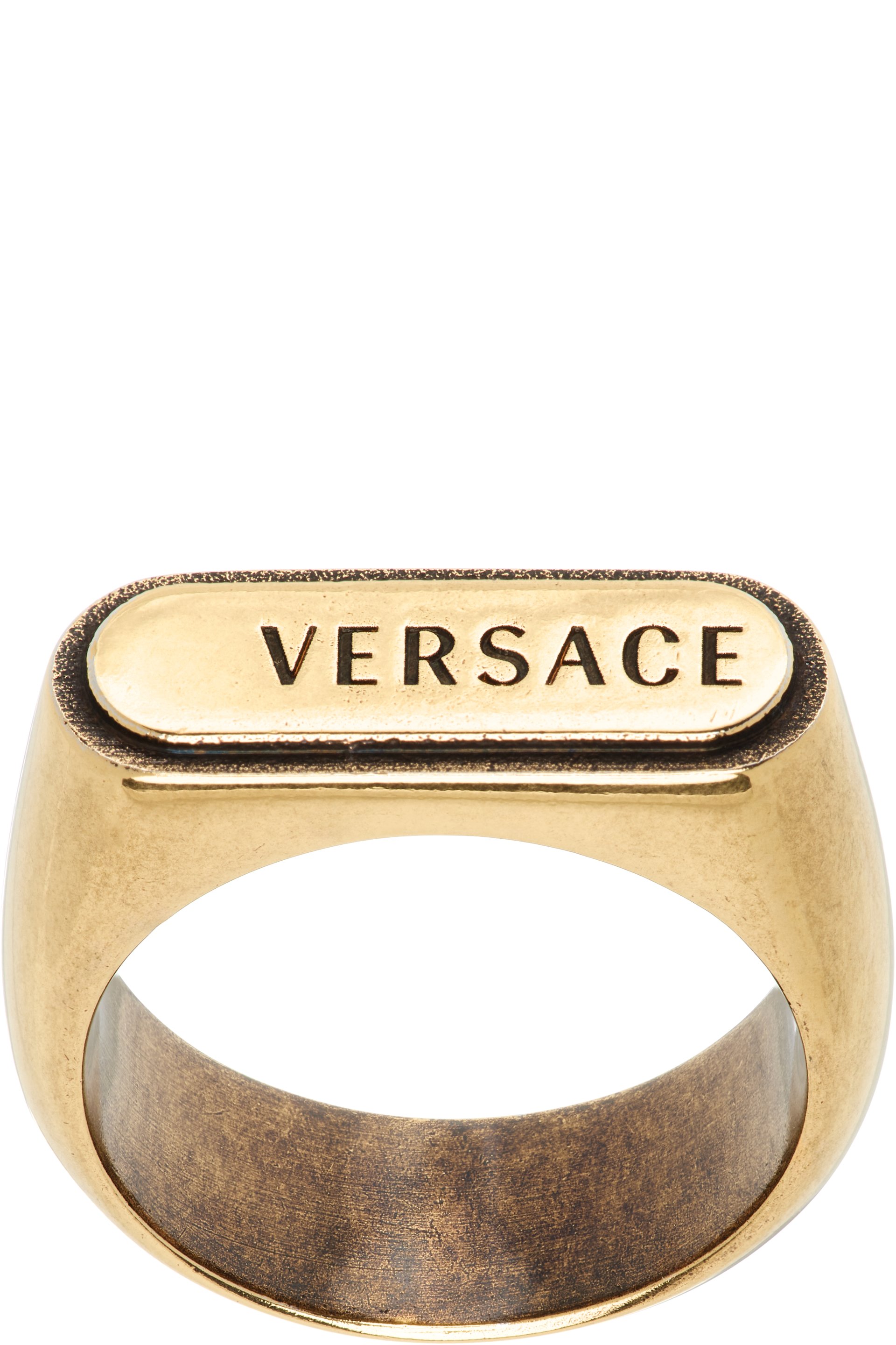 Versace - Logo Tag Ring