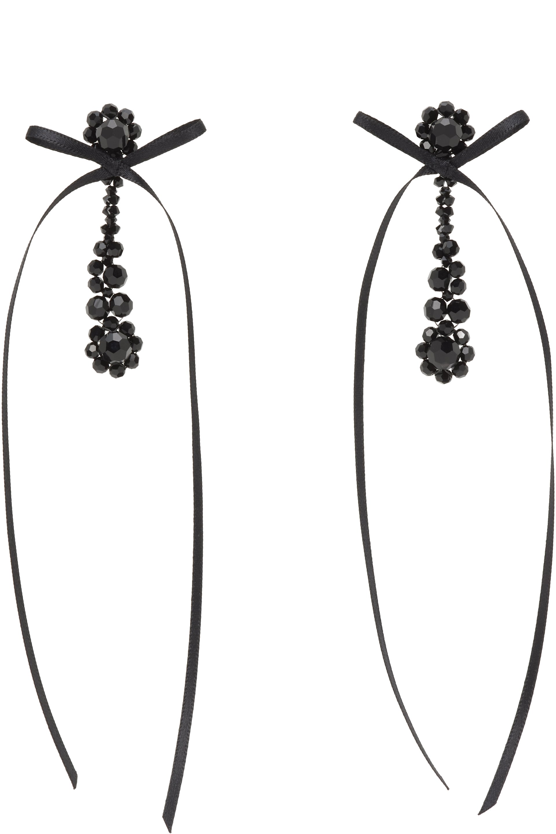 Simone Rocha - Victorian Drip Bow Earrings