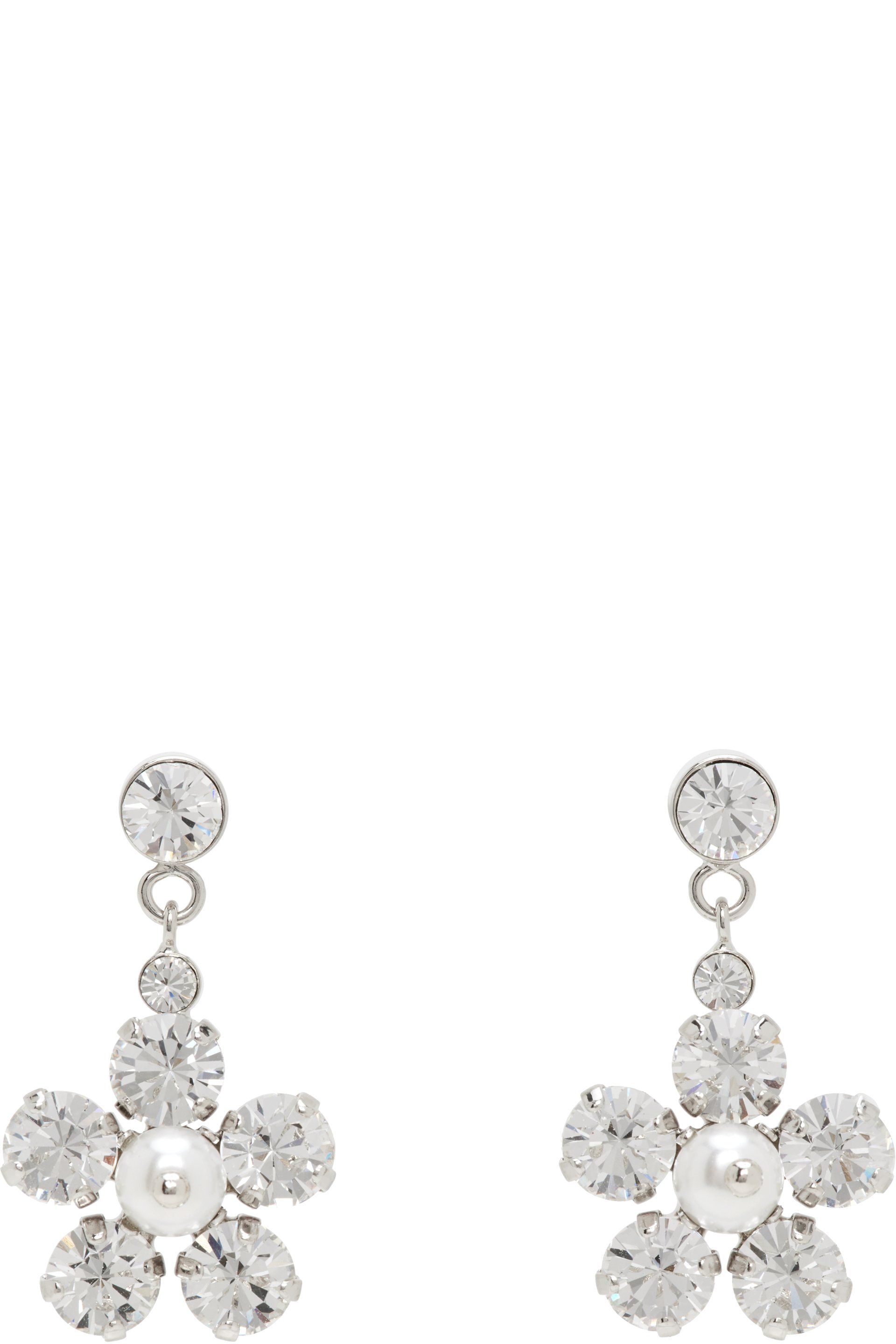 Simone Rocha - Mini Daisy Drop Earrings