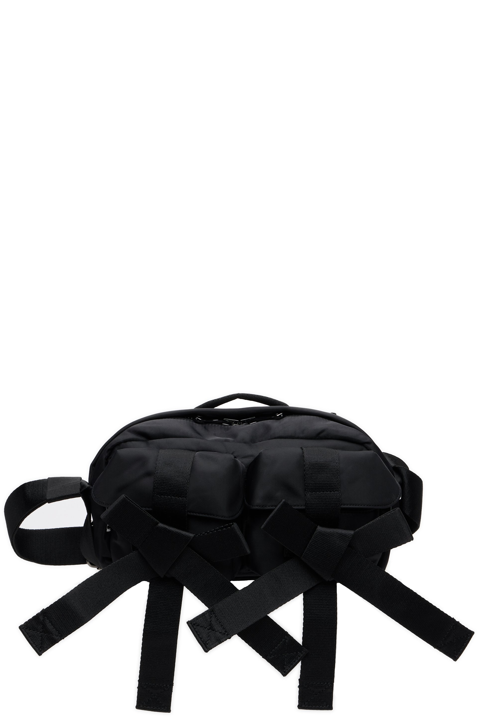 Simone Rocha - 黑色 Beaded Classic Bow 斜挎包