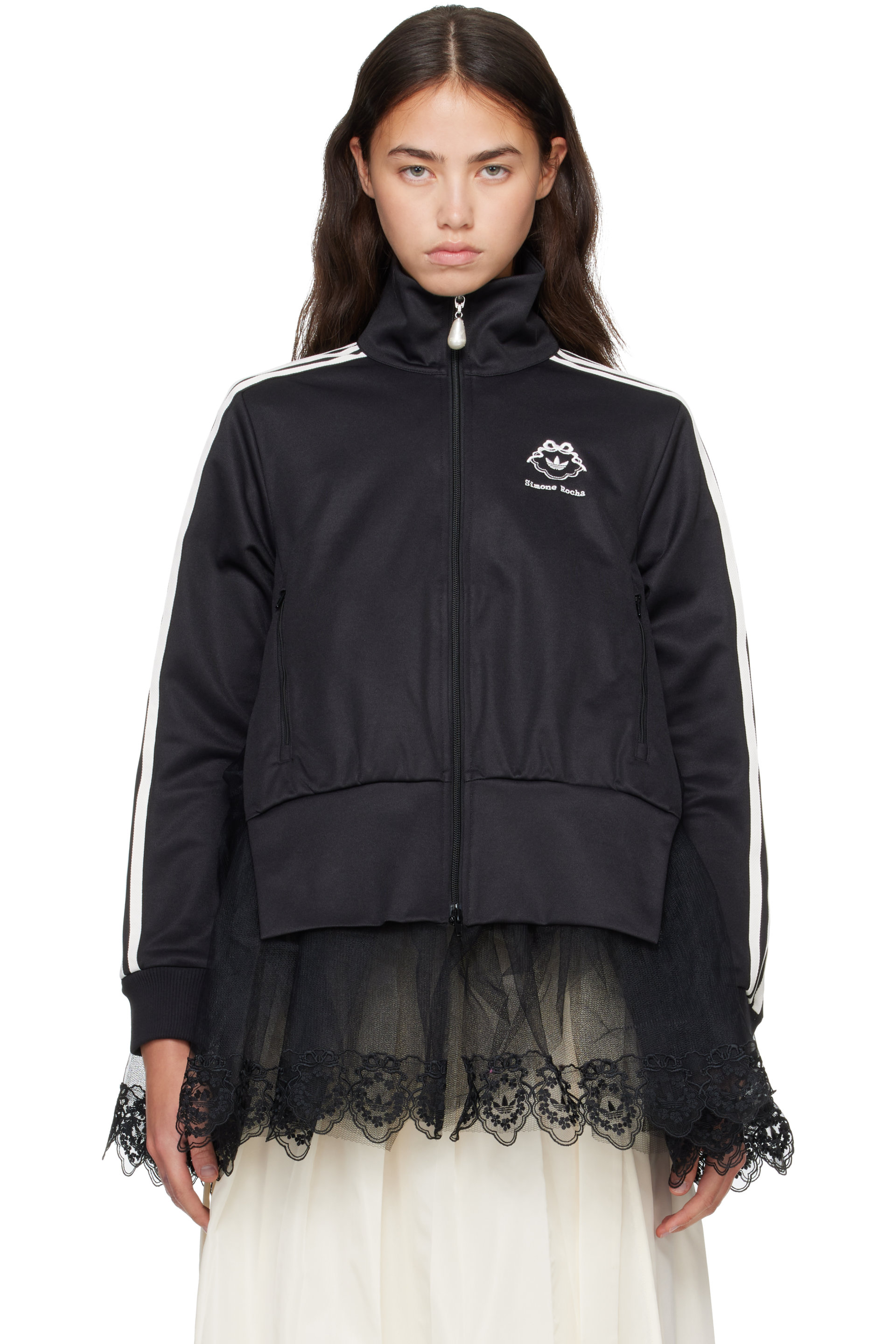Simone Rocha - Black adidas Originals Edition Tulle Jacket