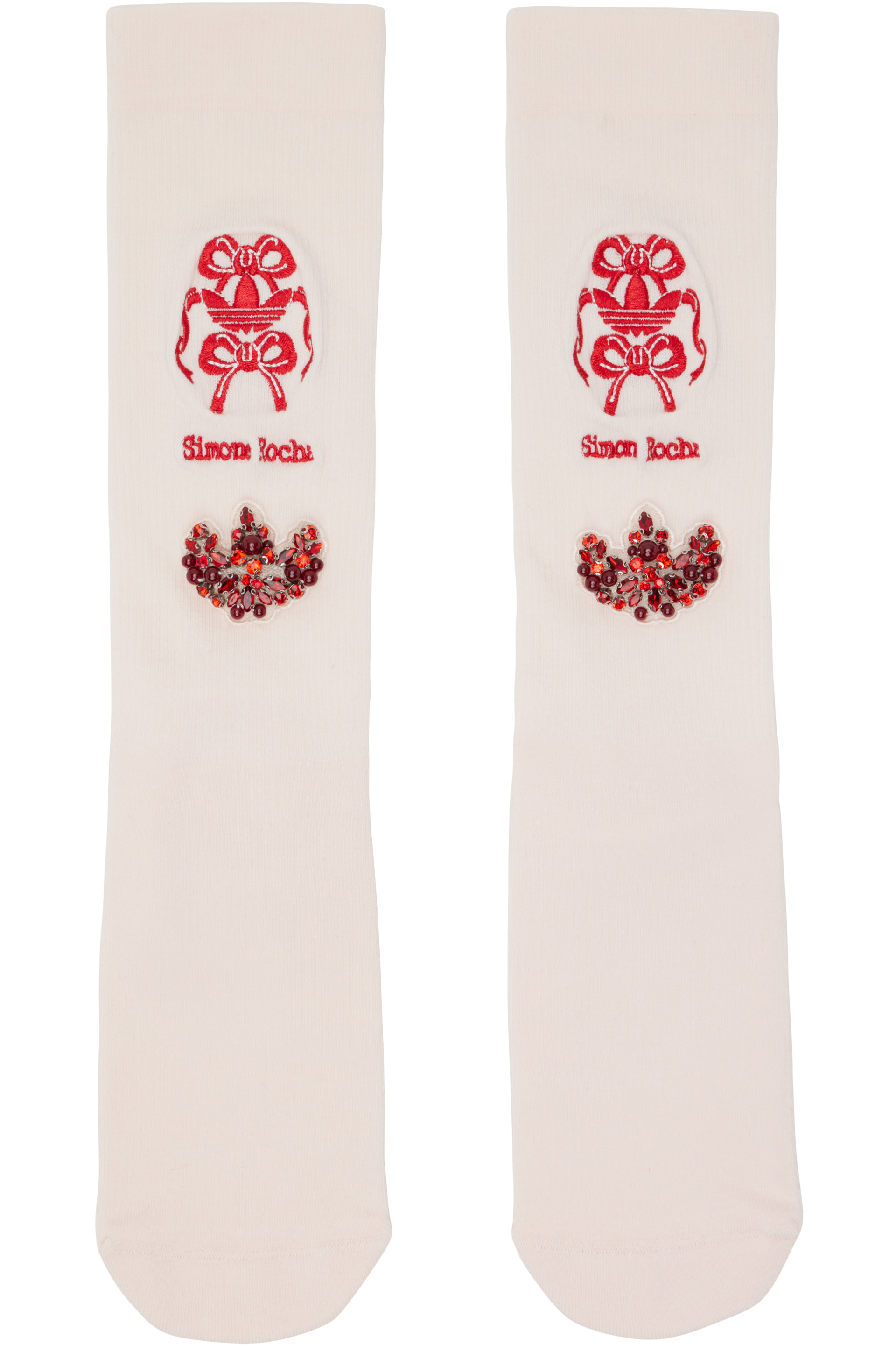 Simone Rocha - Pink adidas Originals Edition Knee High Socks