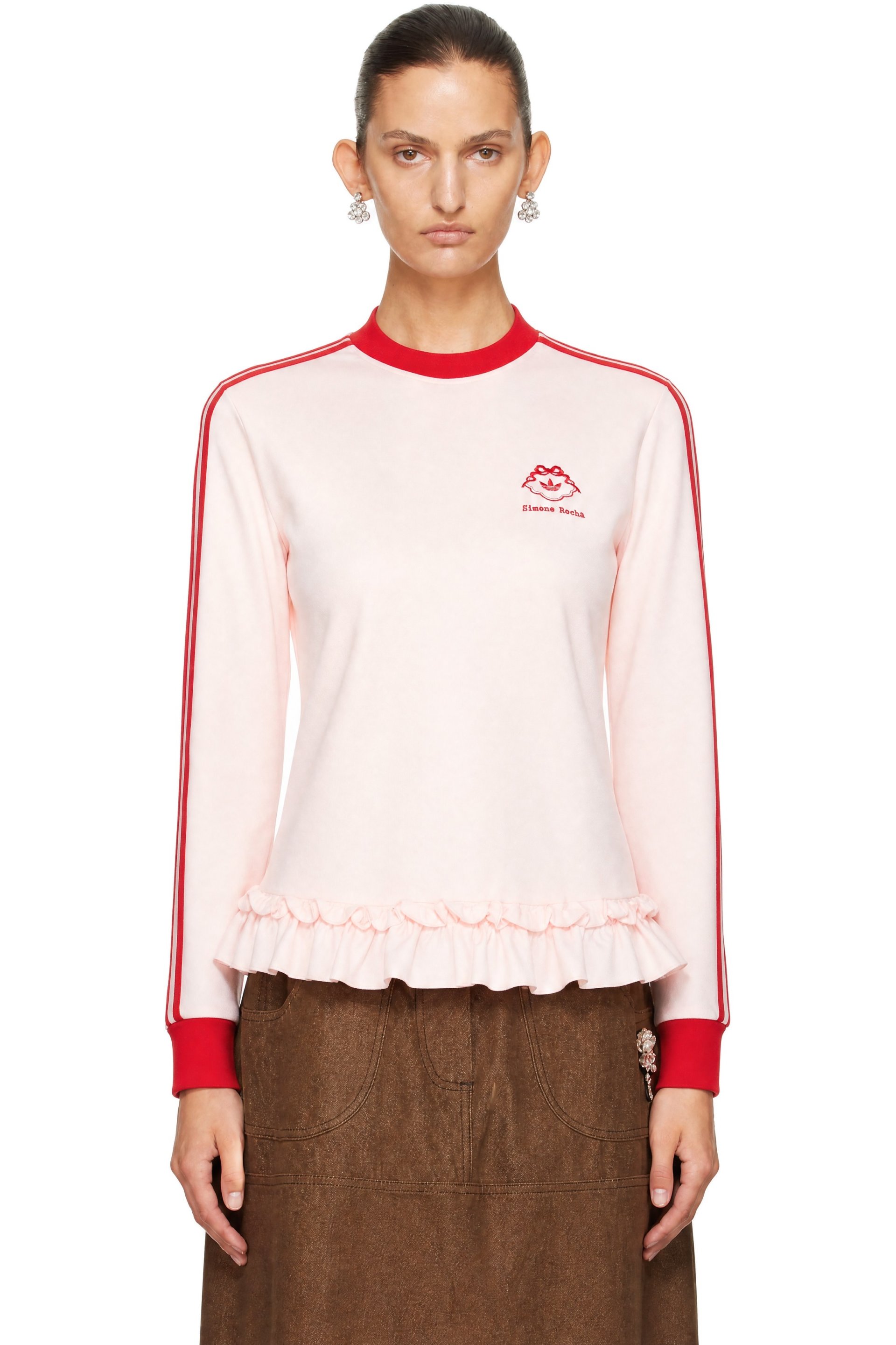 Simone Rocha - Pink adidas Originals Edition T-shirt
