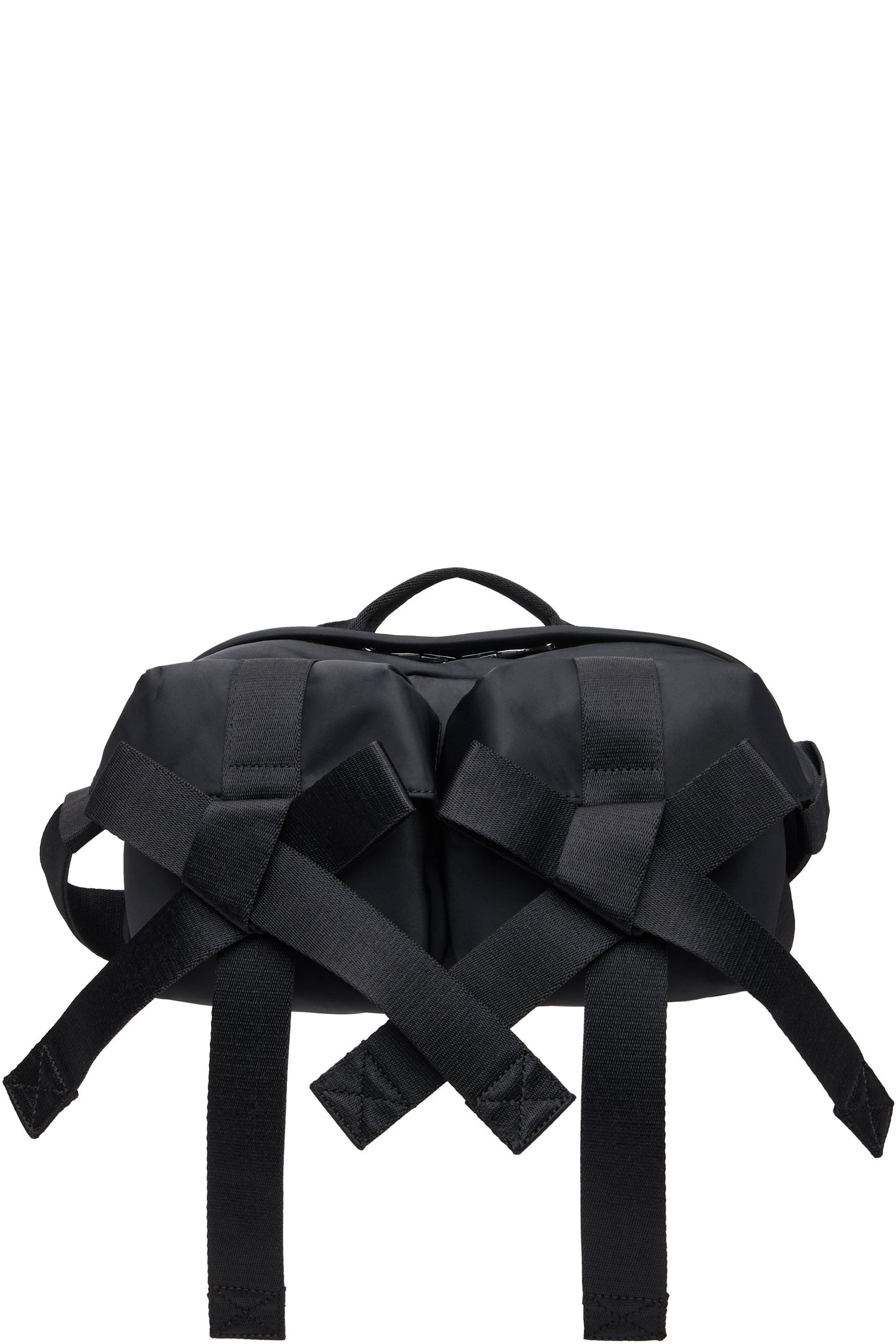 Simone Rocha - Sac à bandoulière noir à boucles