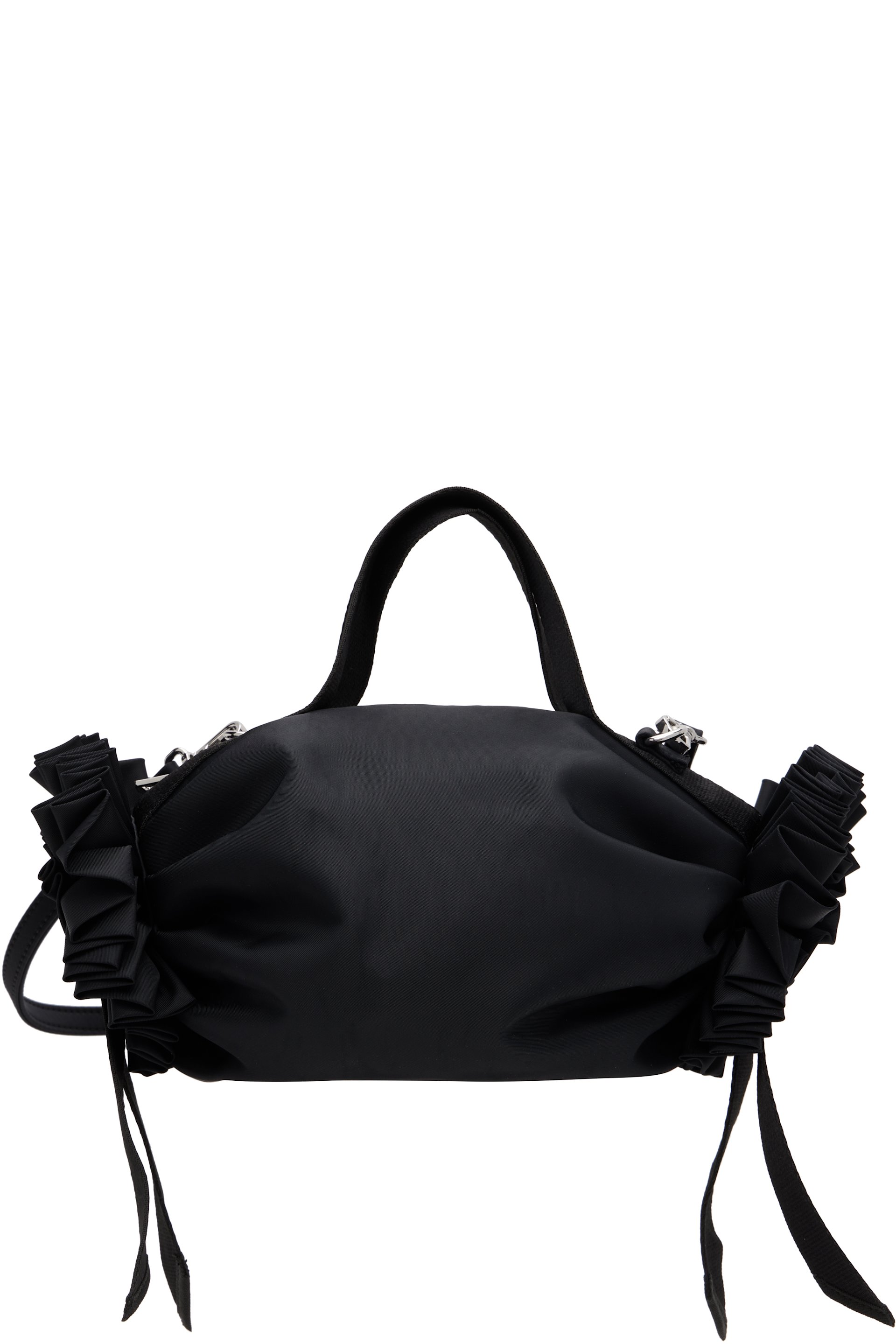 Simone Rocha - Black Mini Double Ribbon Rosette Bag
