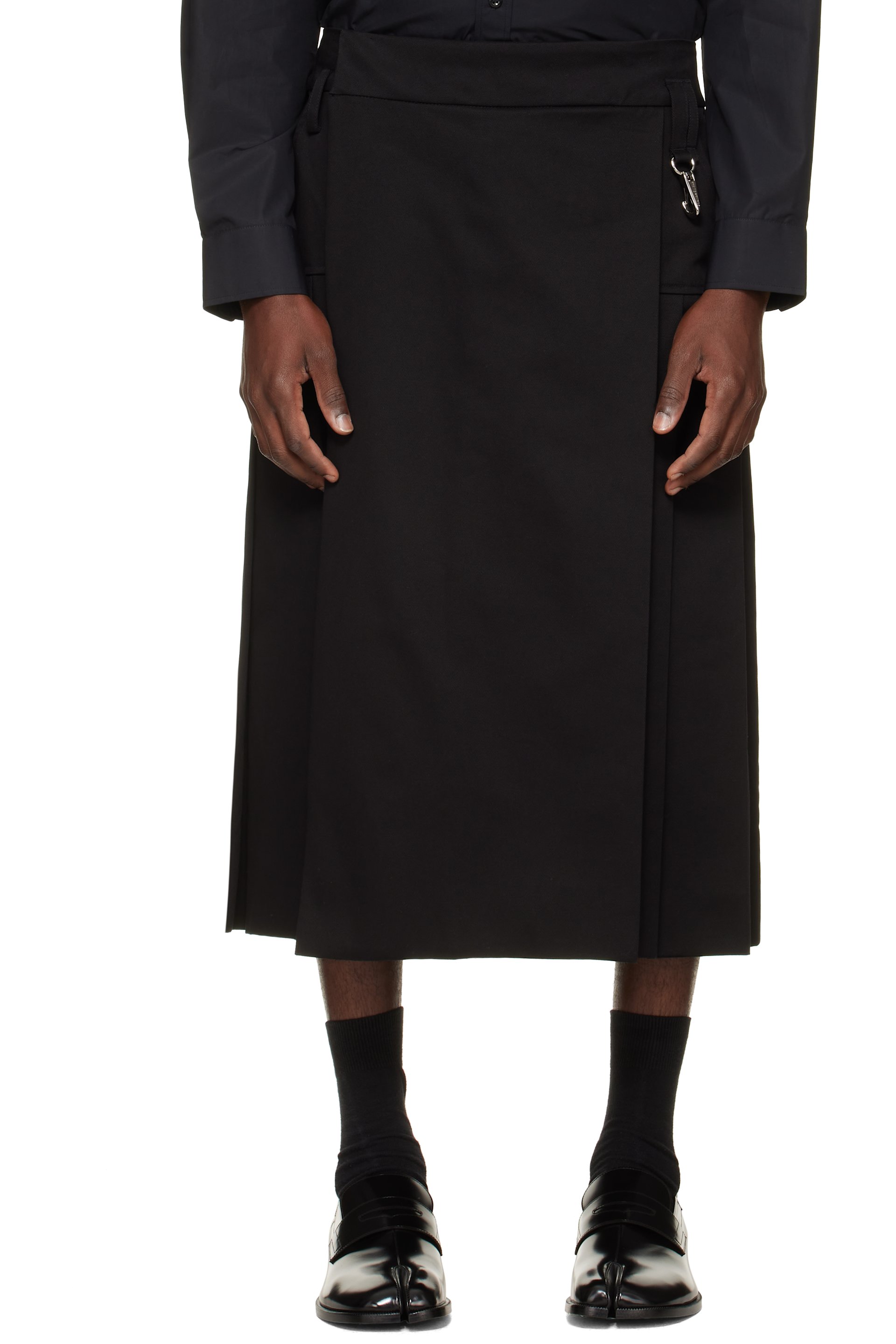 Simone Rocha - Black Utility Clip Kilt