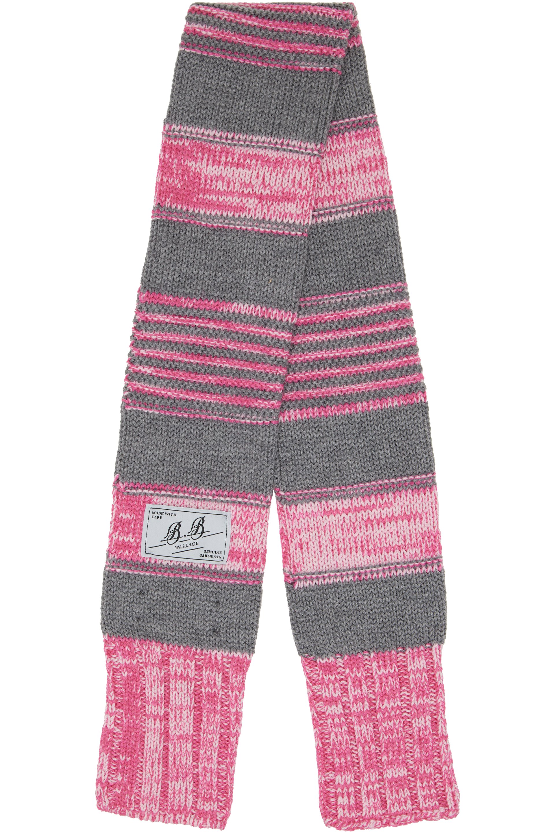 B.B. Wallace - Pink & Gray Laurence Scarf
