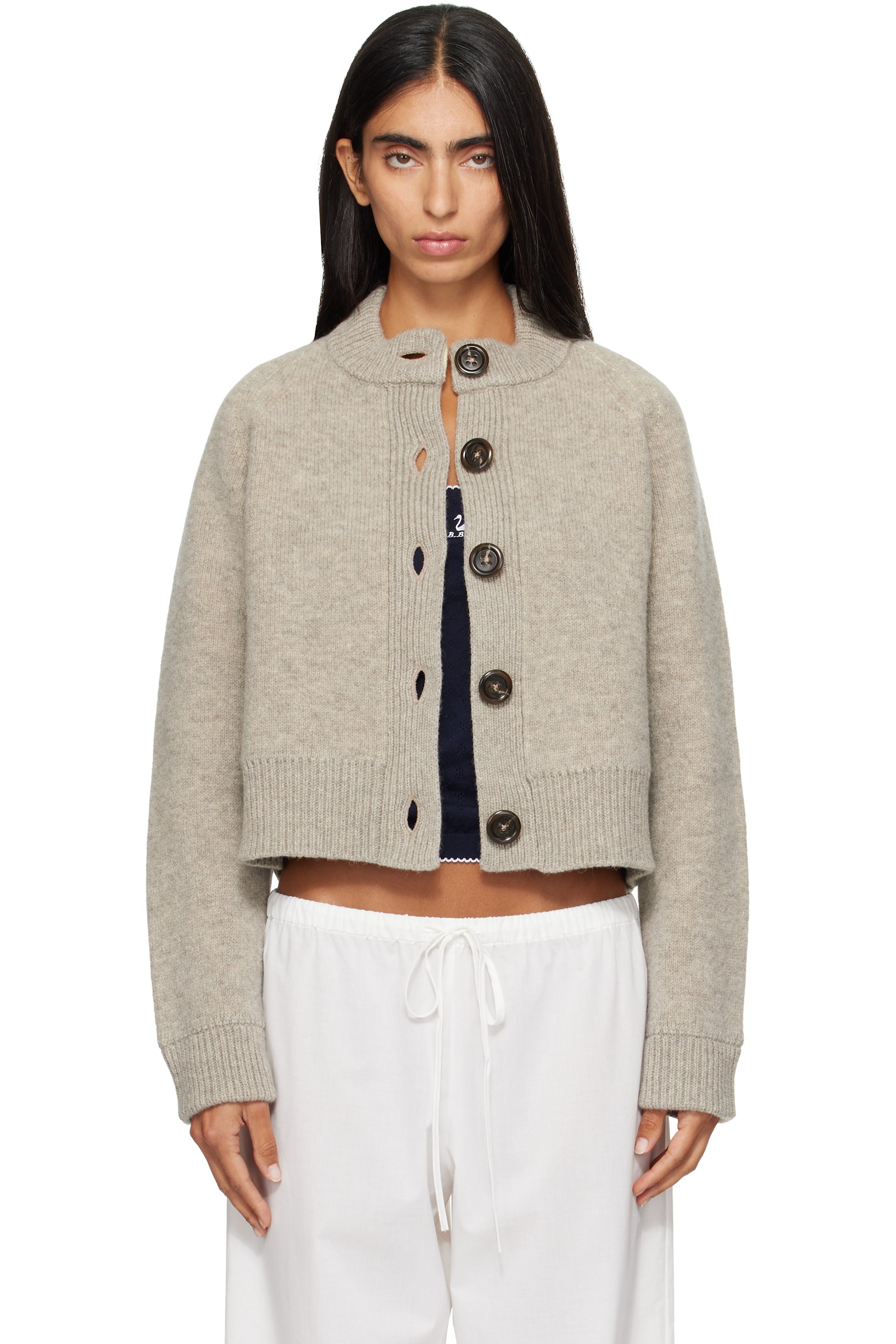 B.B. Wallace - Beige Sherman Cardigan
