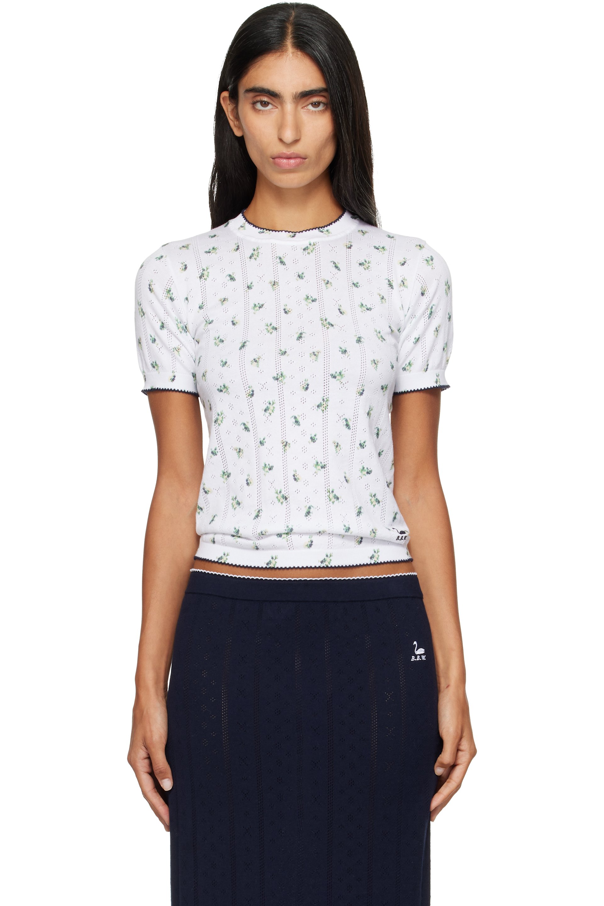 B.B. Wallace - White Indiana T-shirt