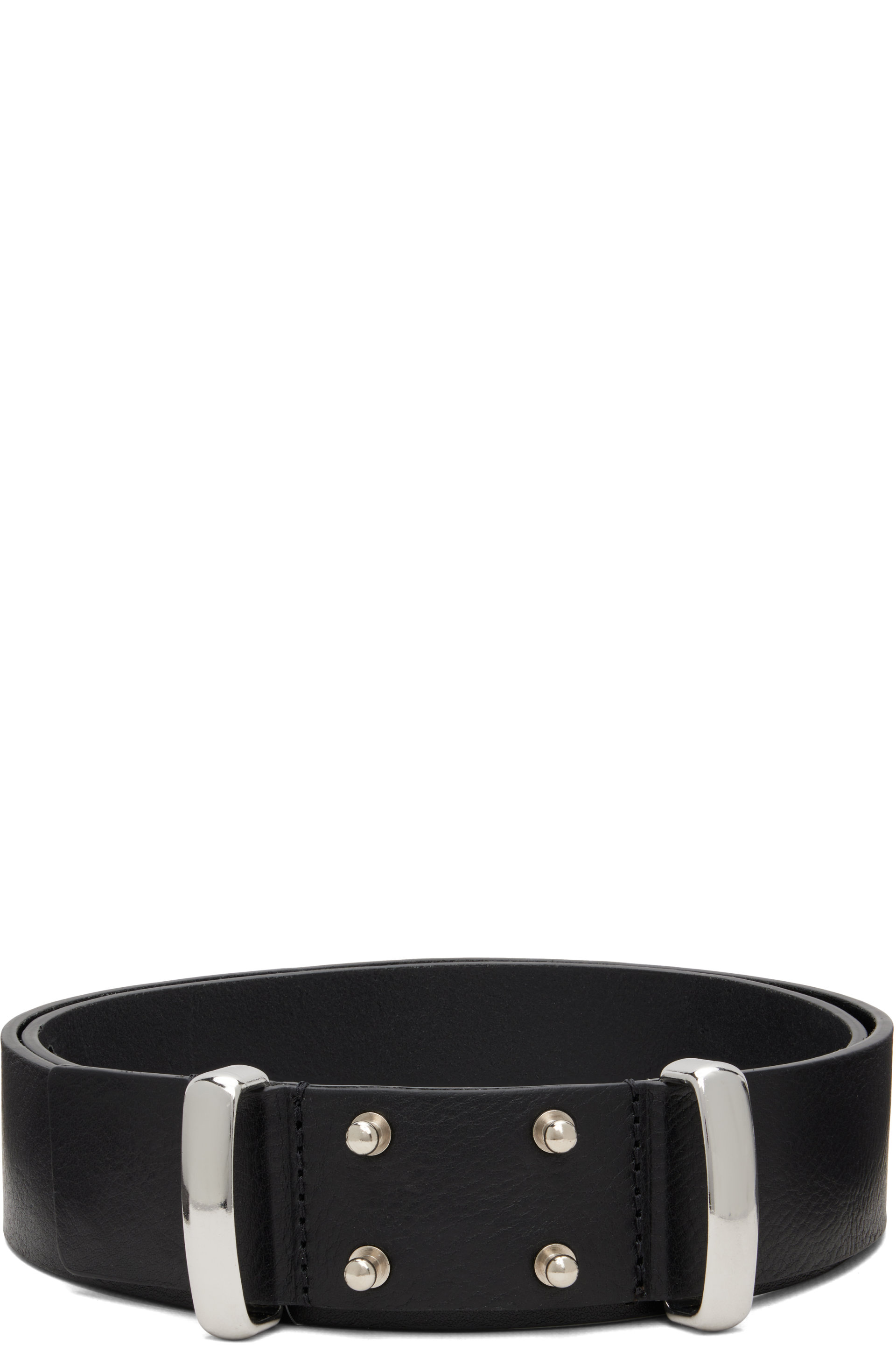 MATIÈRES FÉCALES - Ceinture Infinity noire