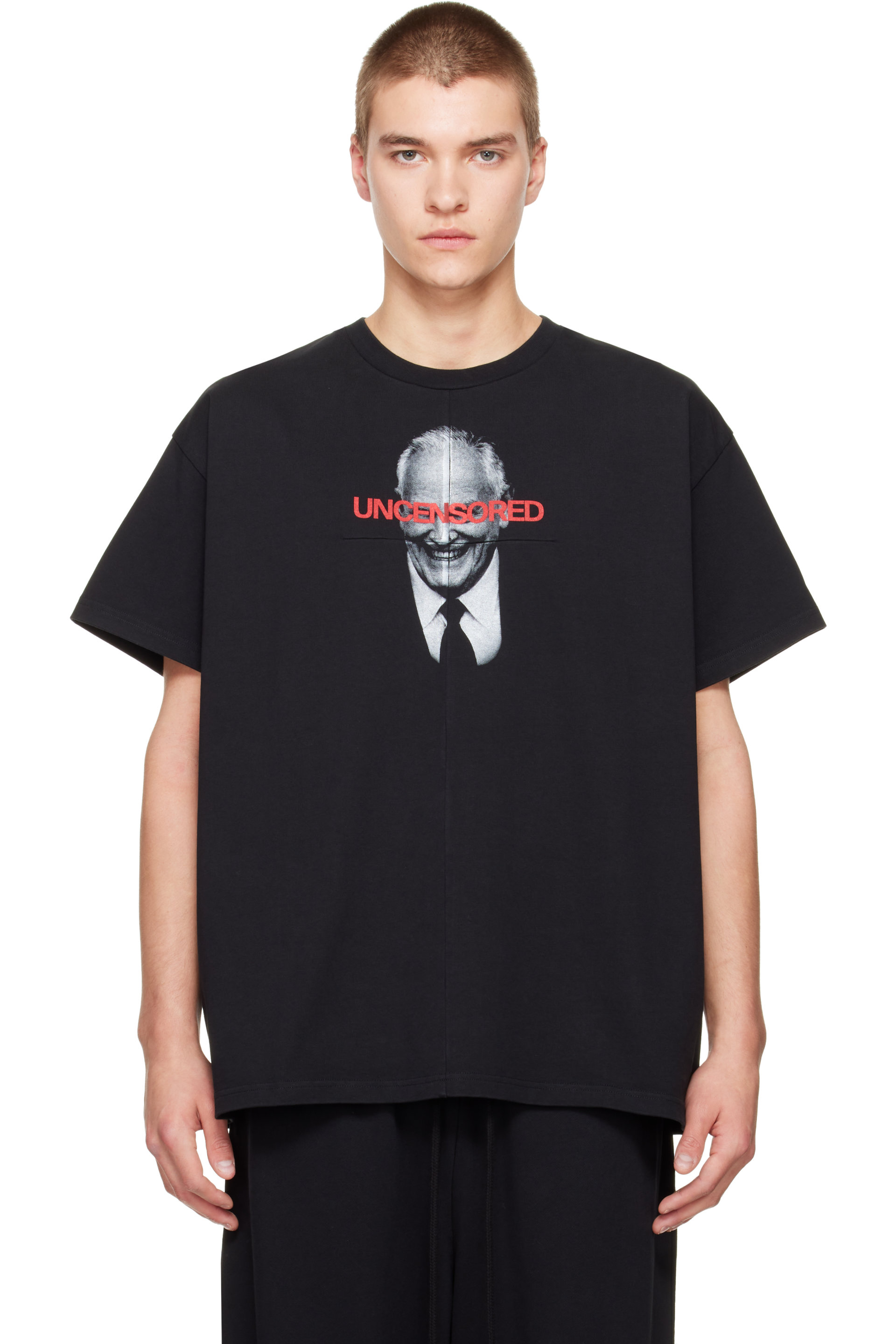 MATIÈRES FÉCALES - Black Corporate Cannibal T-shirt