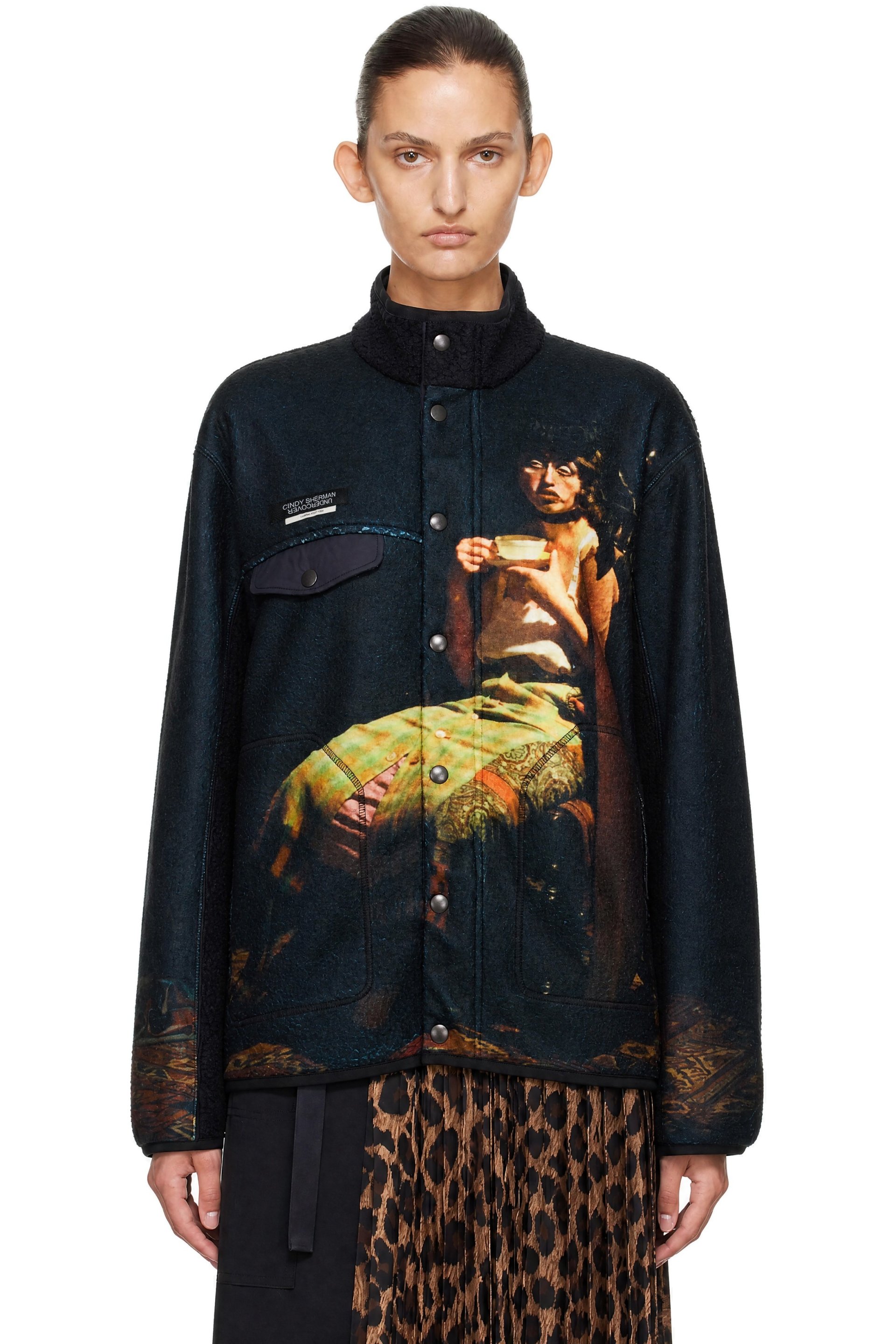 UNDERCOVER - Black Cindy Sherman Fleece Jacket