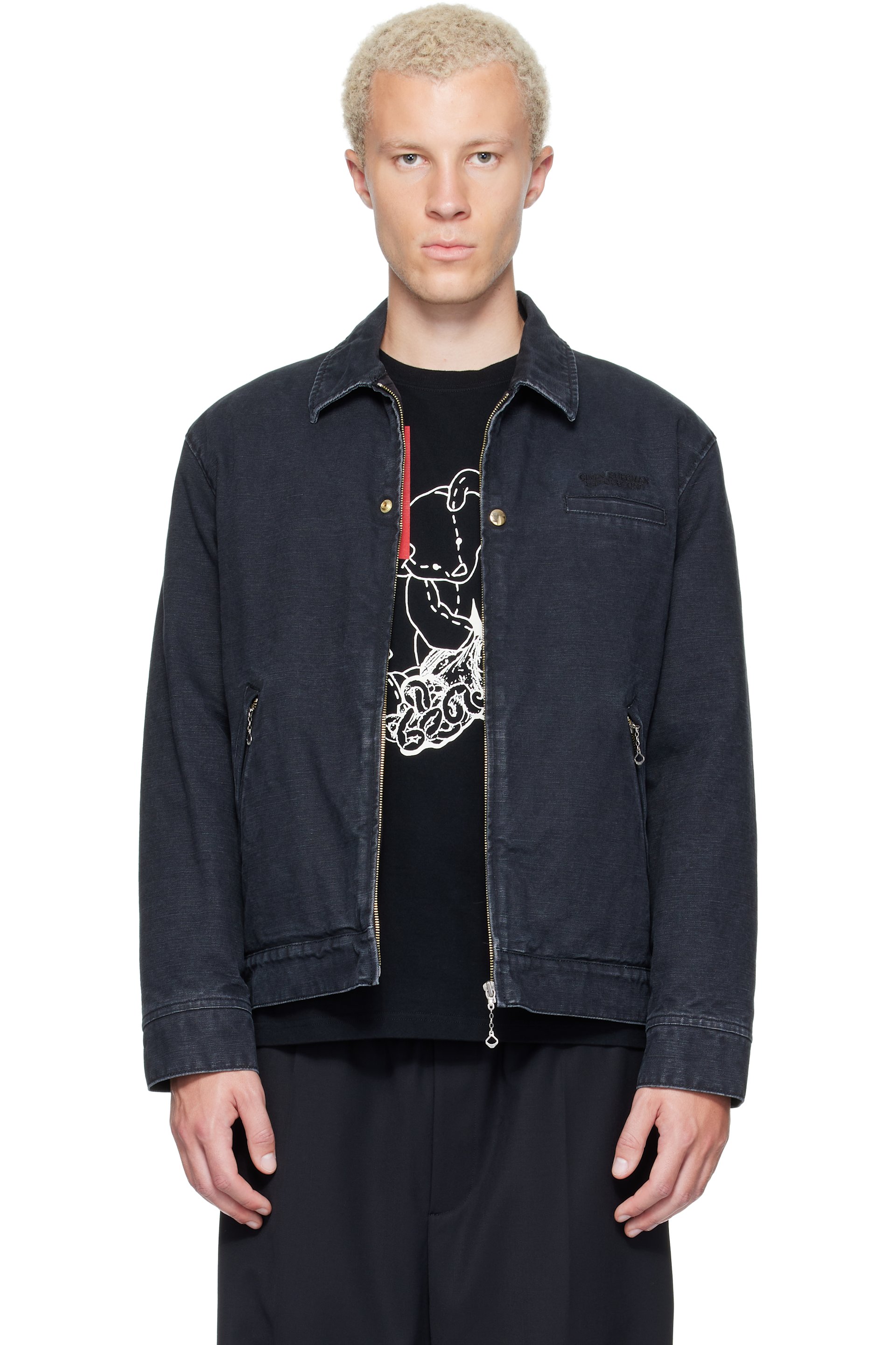 UNDERCOVER - Black Cindy Sherman Blouson Denim Jacket