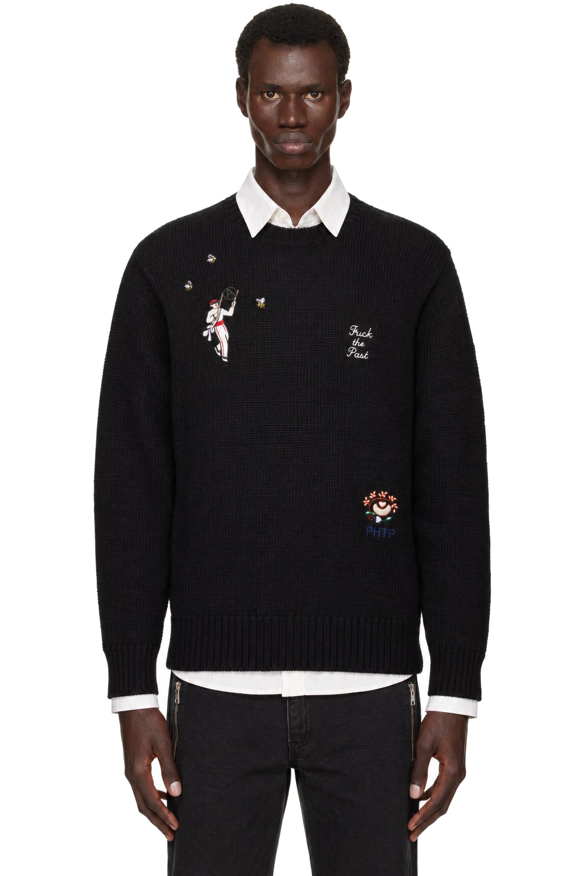UNDERCOVER - Black UP2F9902 Knit Sweater